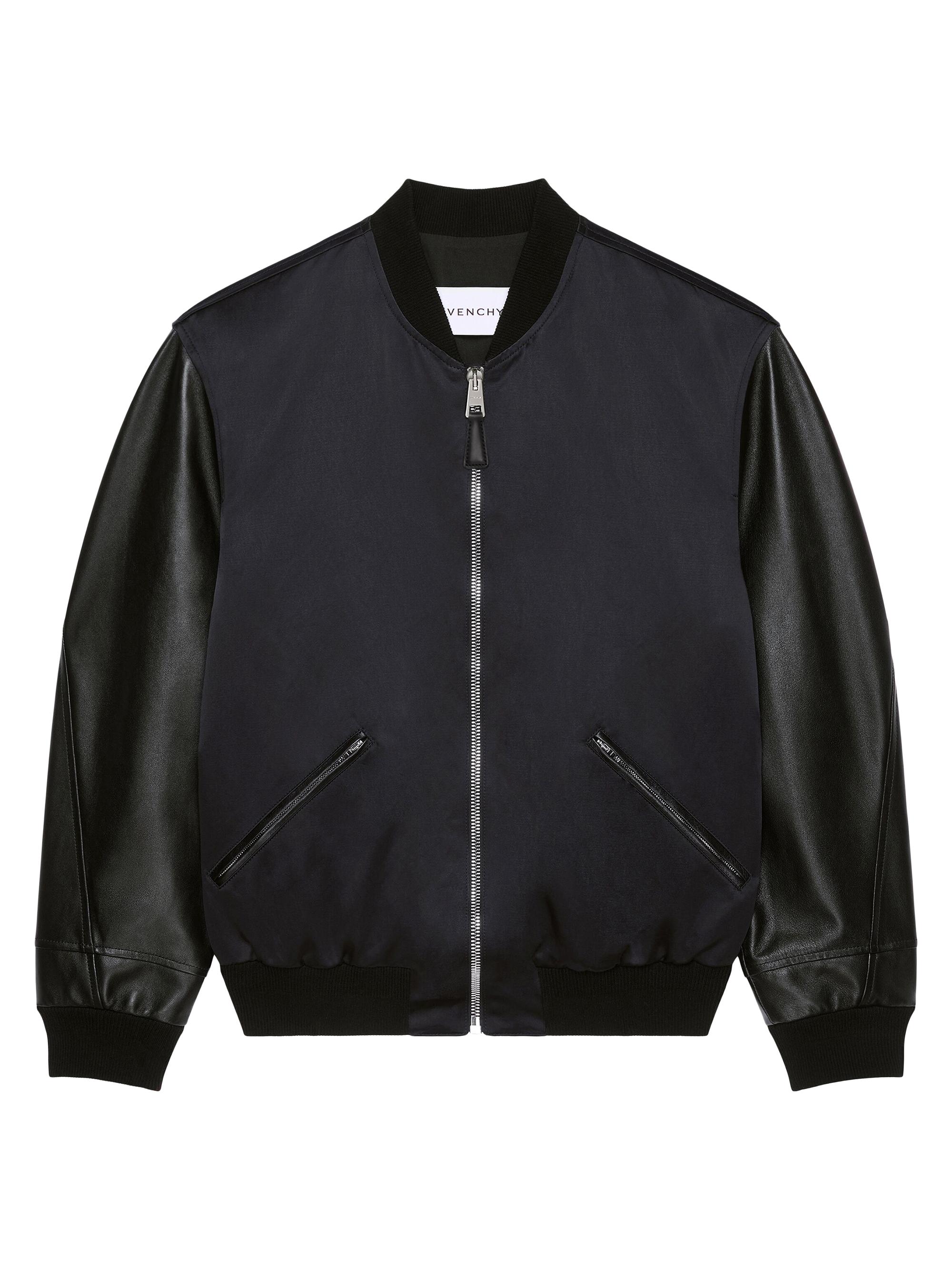Saint Laurent Bomber Jacket in Grained Lambskin | Saks Fifth Avenue
