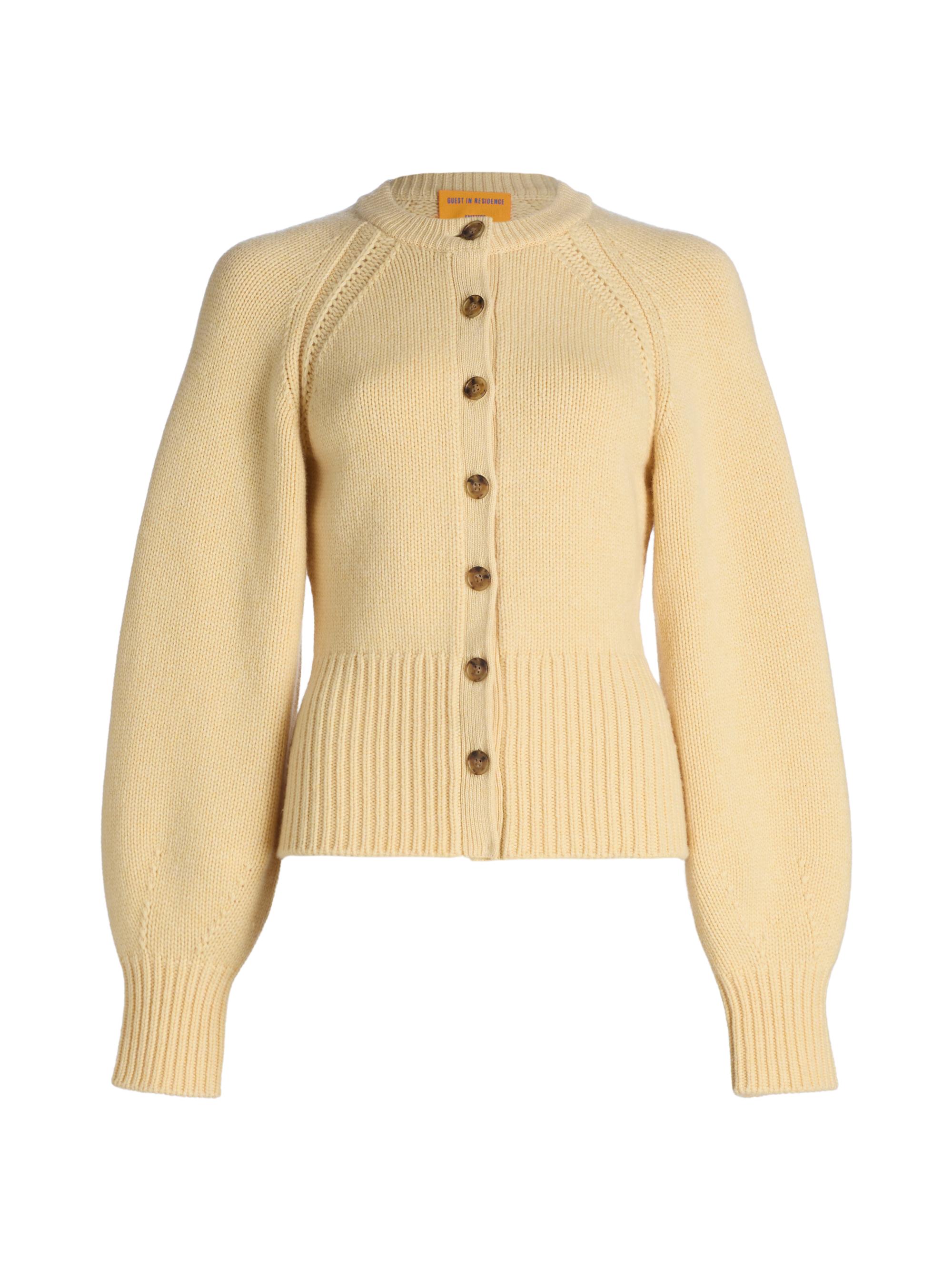 Guest in Residence Cashmere Sculpted Cardigan | Saks Fifth Avenue