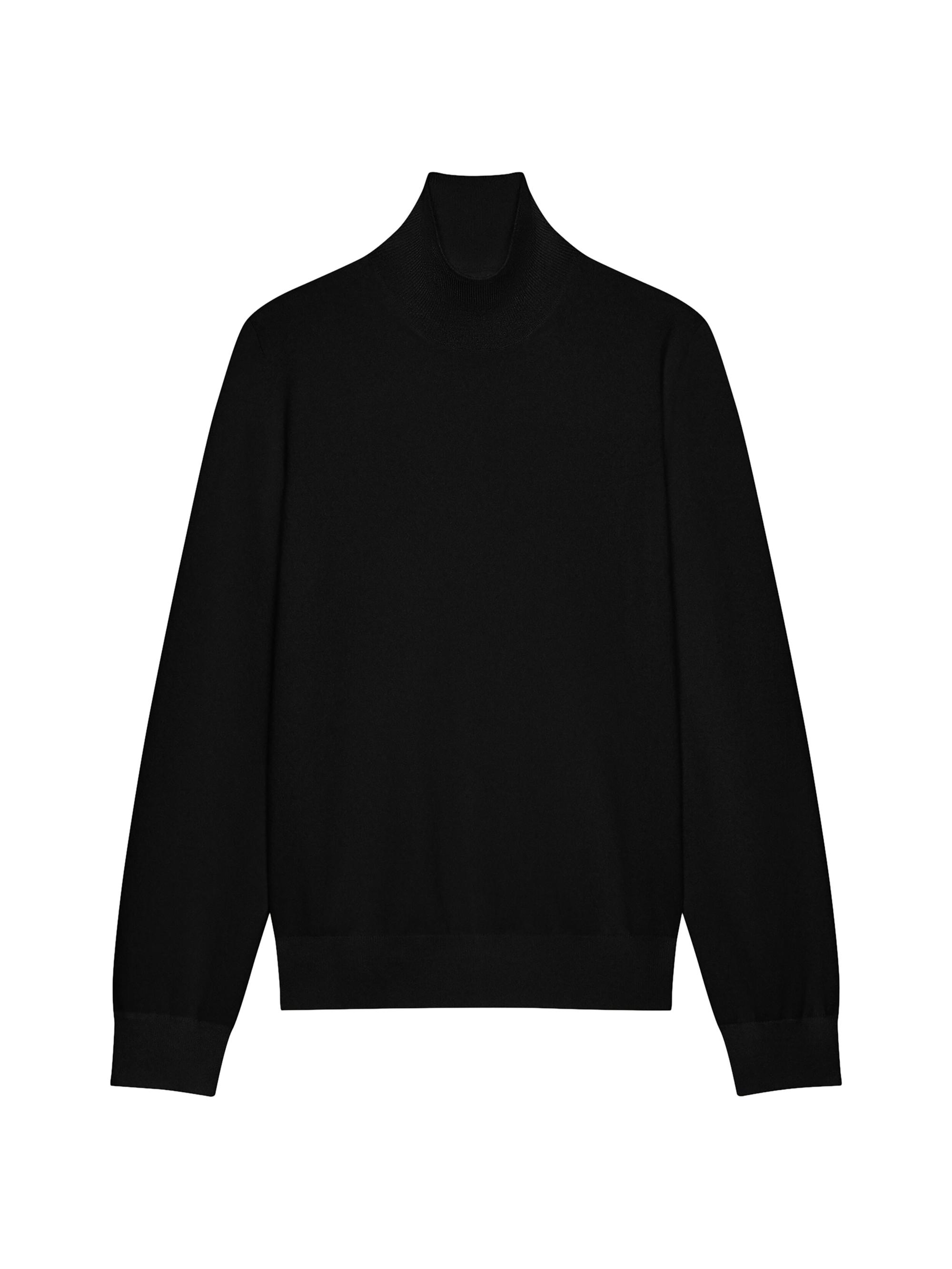 トップス PRADA BLACK WOOL MOCK NECK KNIT Prada Wool Mock Turtleneck Sweater | Saks Fifth Avenue