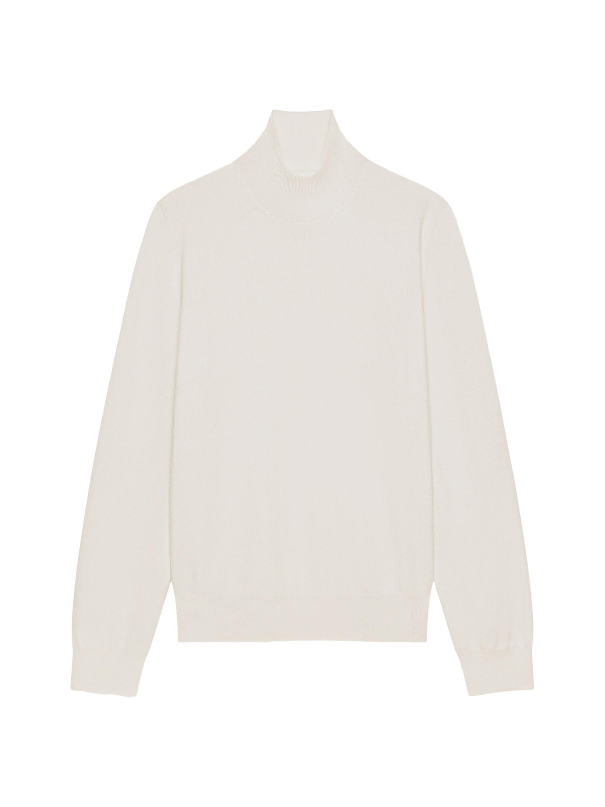 Givenchy Men's Turtleneck Sweater in Cashmere - Ecru
