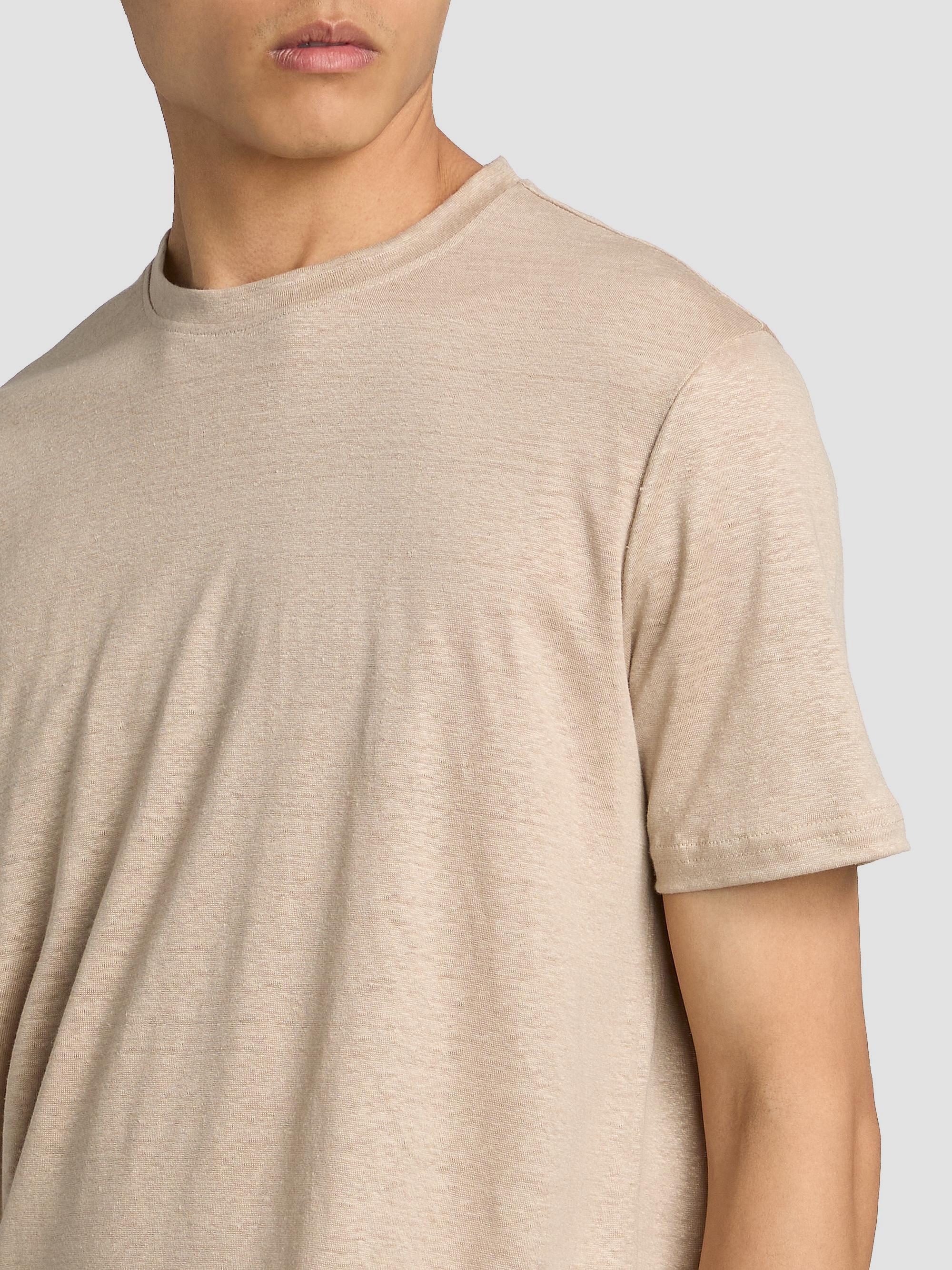 Saks Fifth Avenue Linen Crewneck T-Shirt | Saks Fifth Avenue