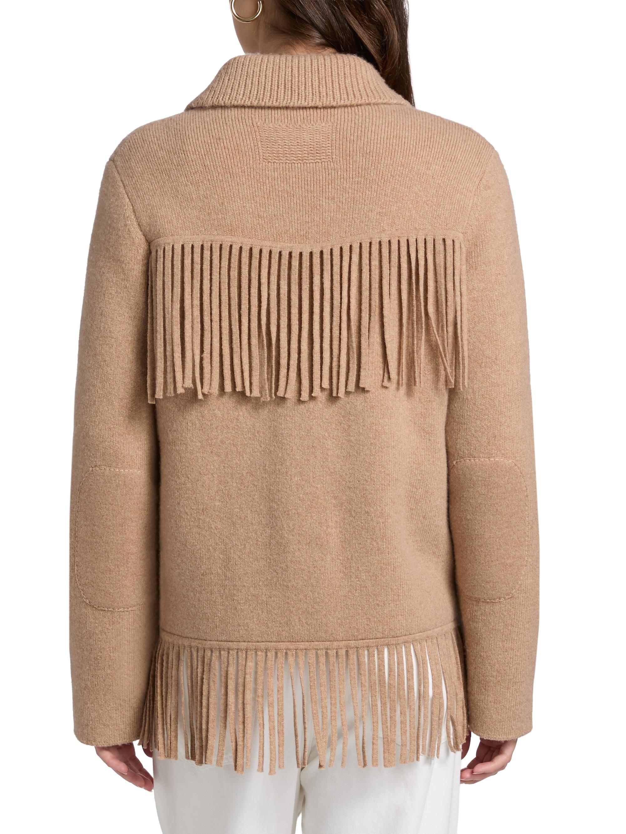 Guest in Residence Western Fringe Wool-Cashmere Jacket | Saks