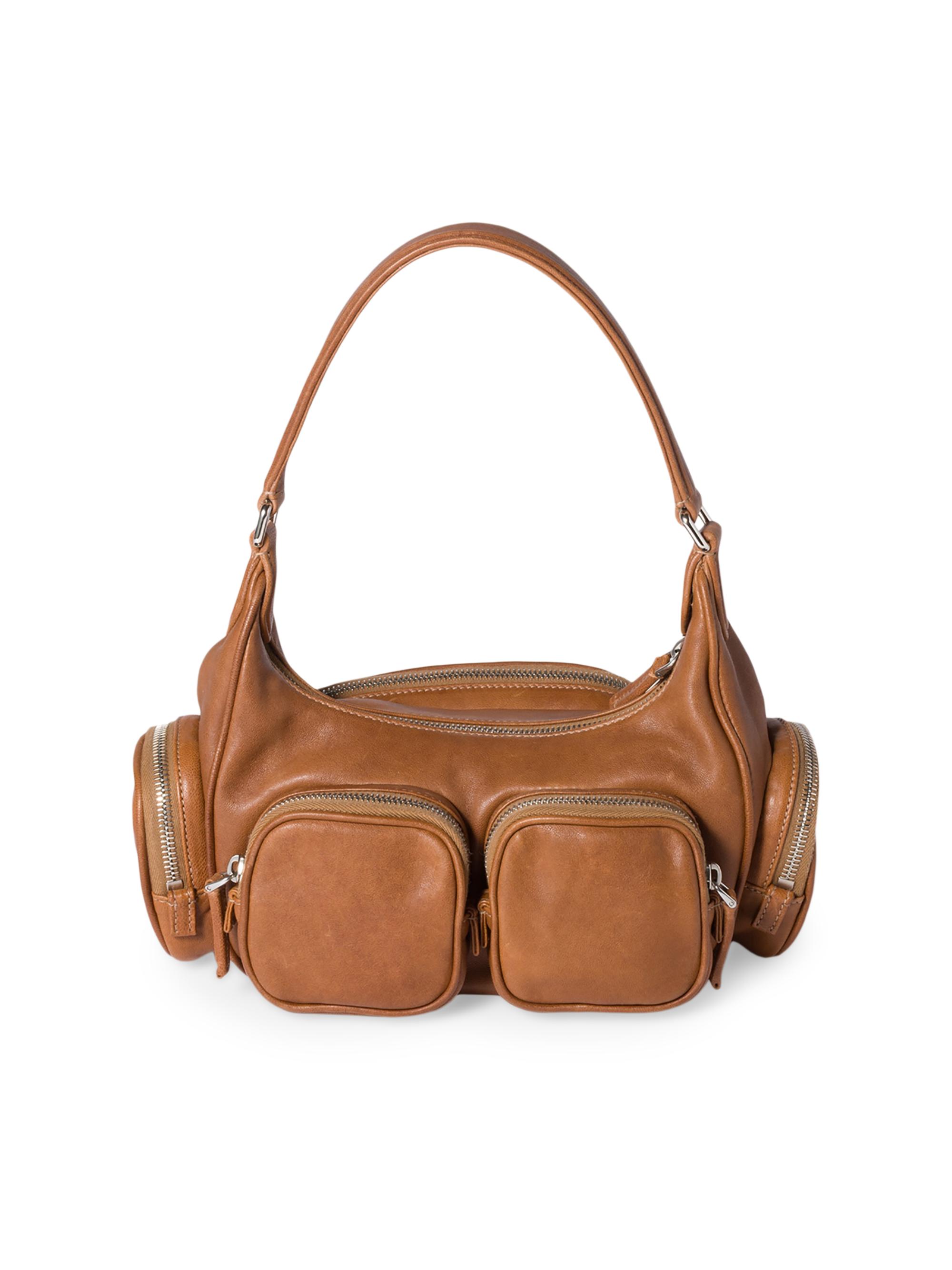 Miu Miu Pocket Nappa Leather Shoulder Bag | Saks Fifth Avenue