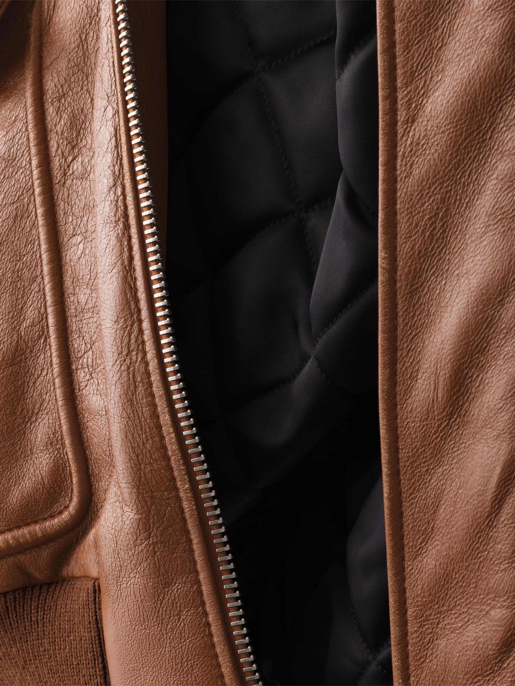 Prada Nappa Leather Bomber Jacket | Saks Fifth Avenue