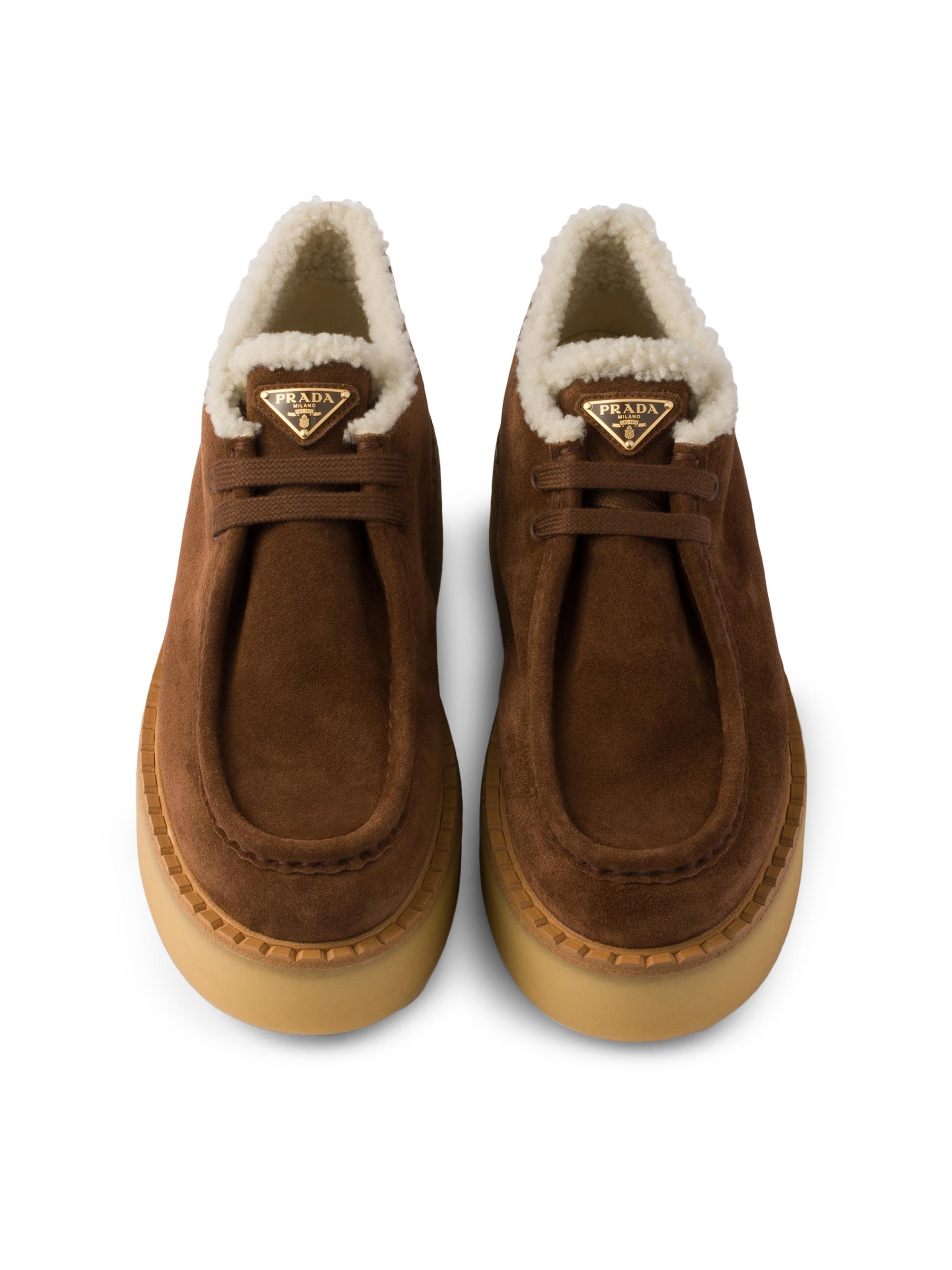 Prada Suede Chukka Boots | Saks Fifth Avenue