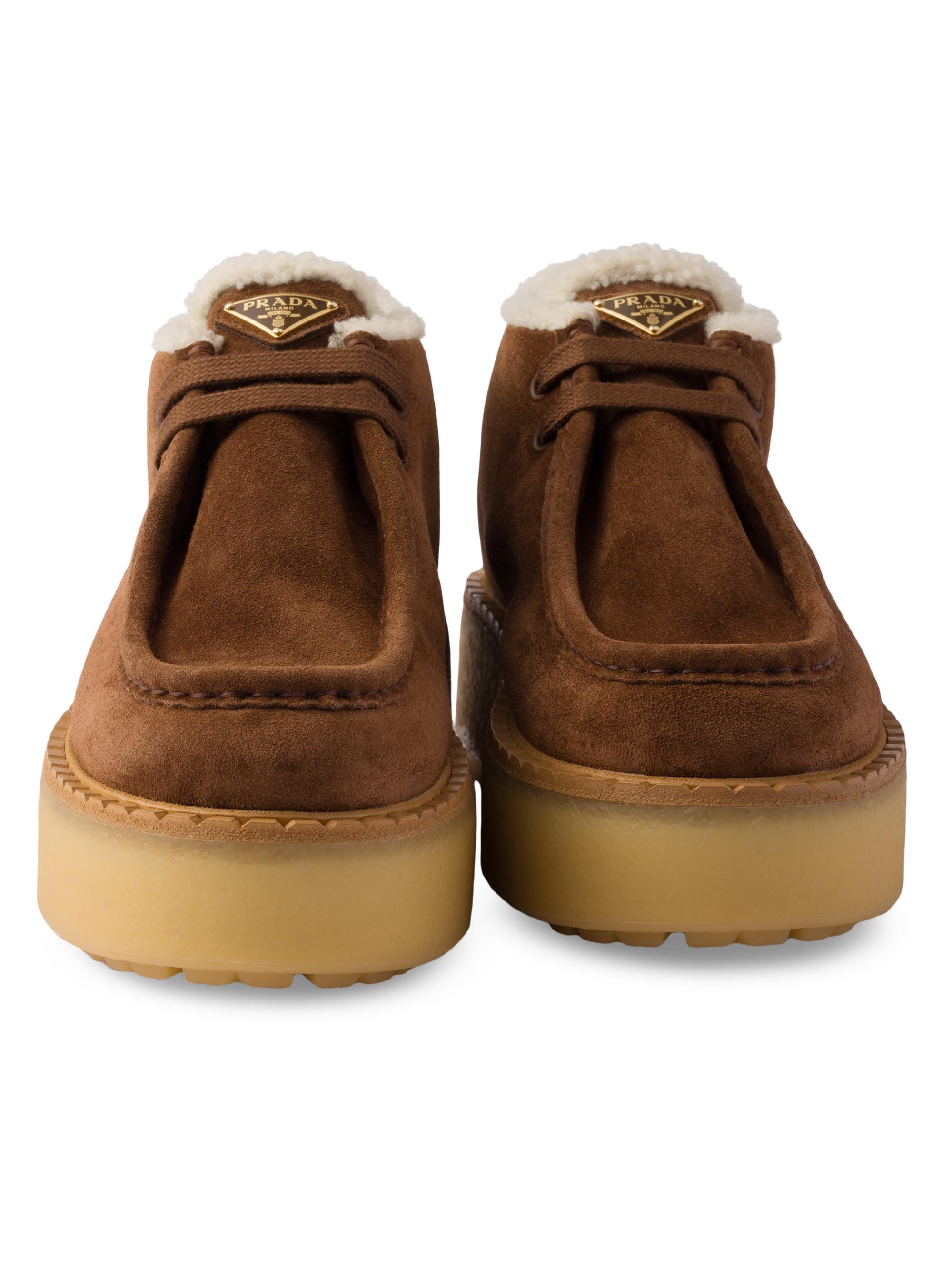 Prada Suede Chukka Boots | Saks Fifth Avenue