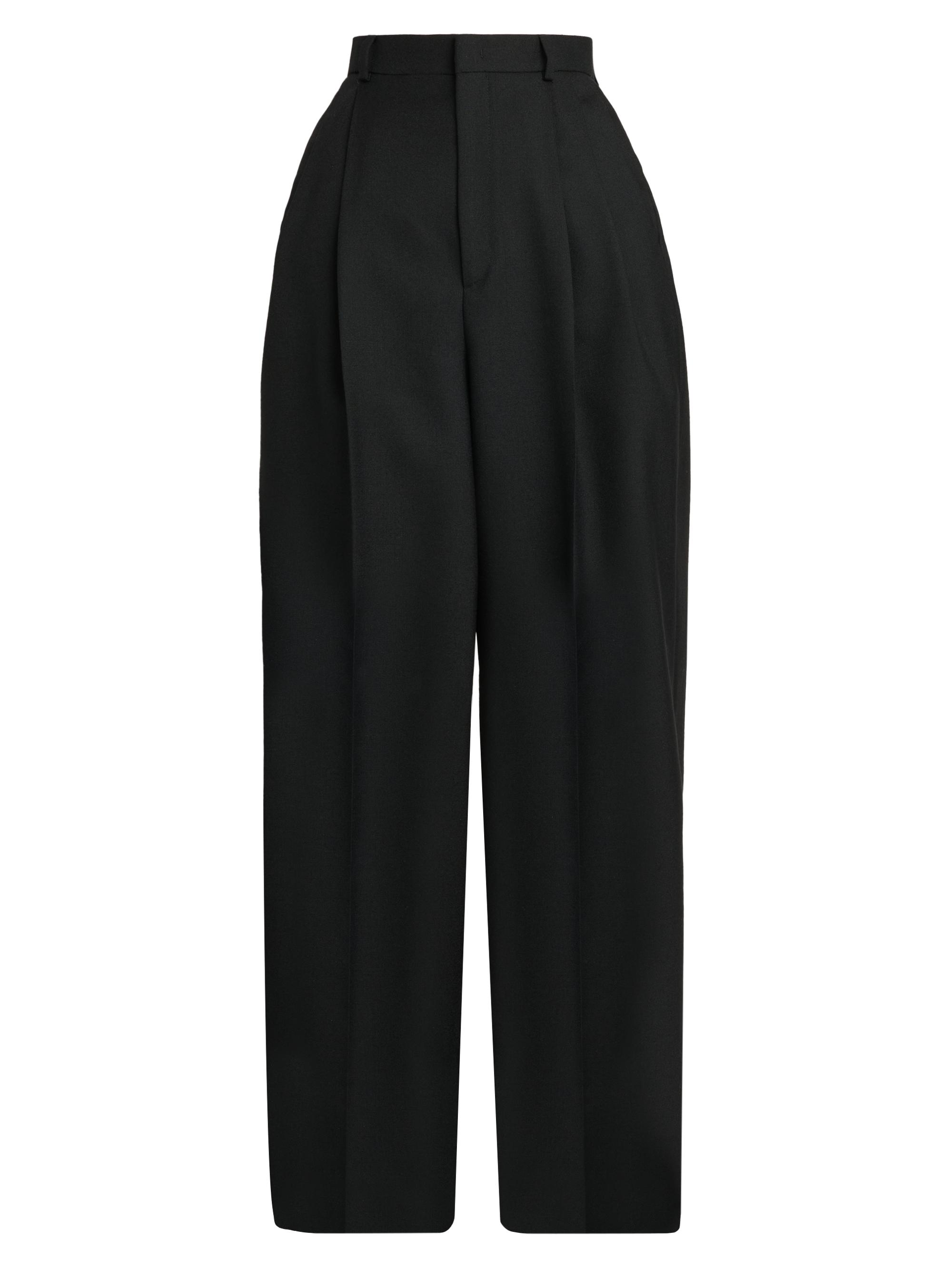 LOEWE Wool-Blend Wrap Trousers | Saks Fifth Avenue