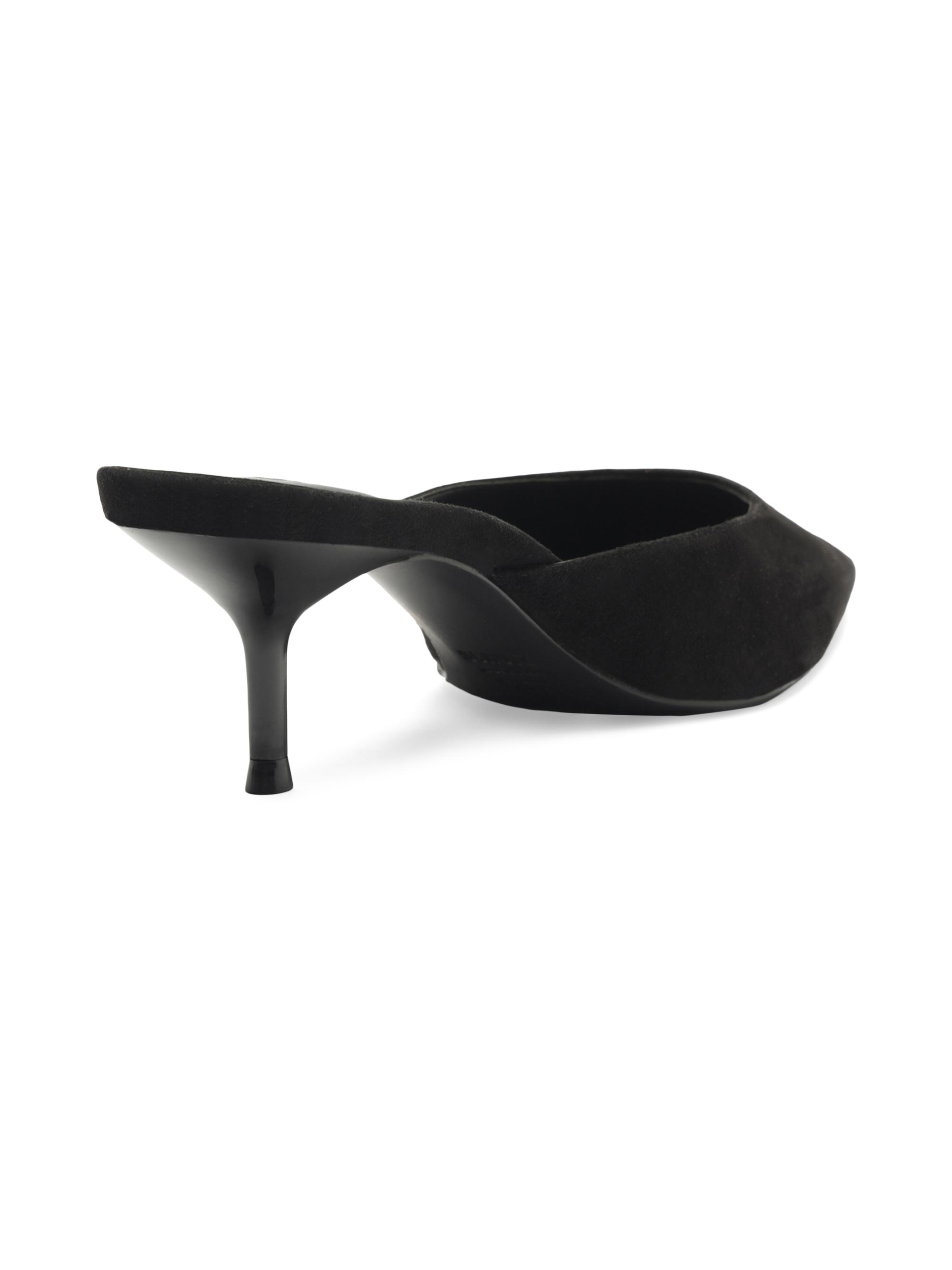 Studio Doe 2 ways Pointed Mules ブラック Schutz Julie 65MM Suede Mules | Saks Fifth Avenue