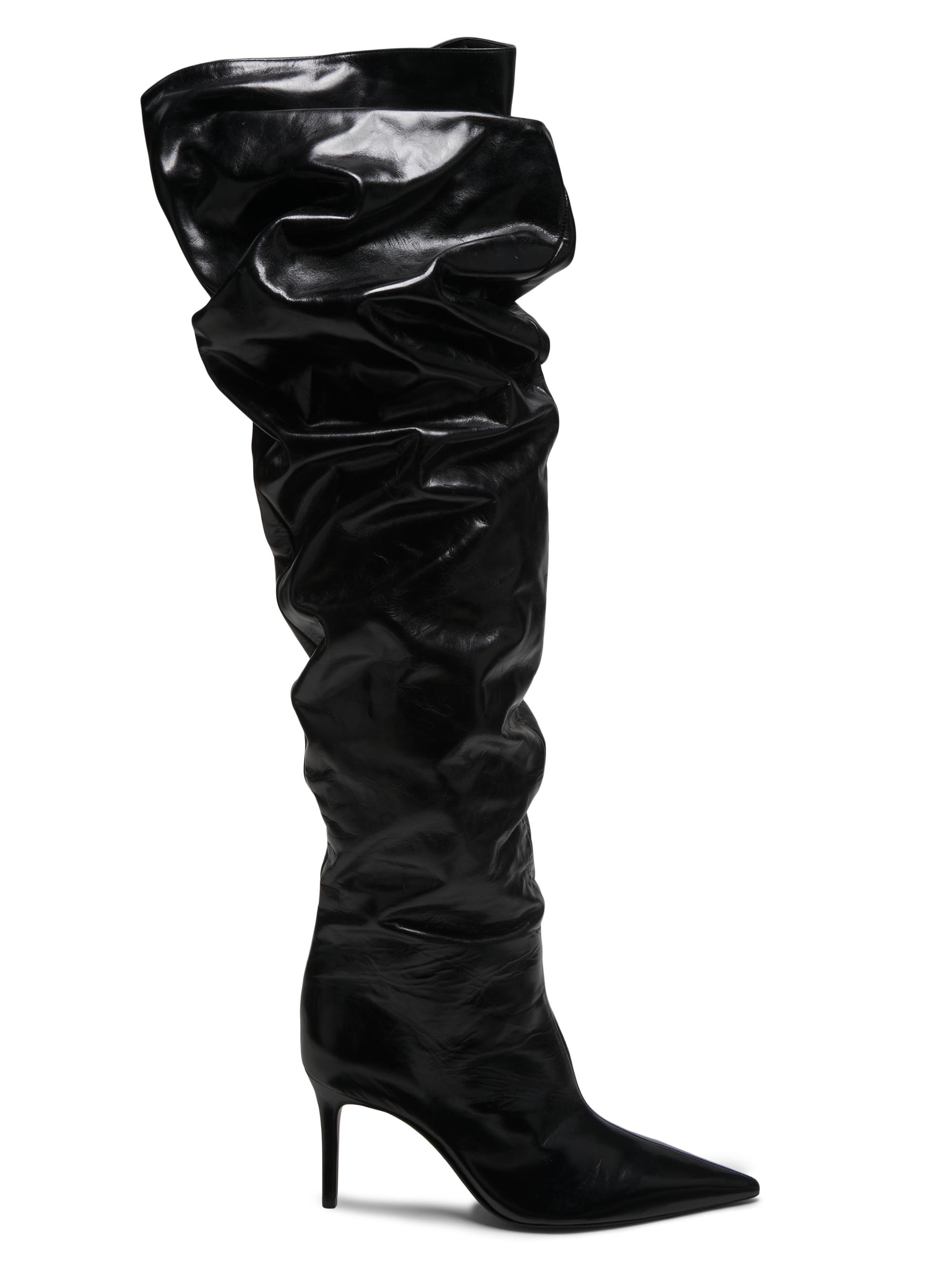 Schutz Ellen Slouch Leather Over-the-Knee Boots Saks Fifth Avenue