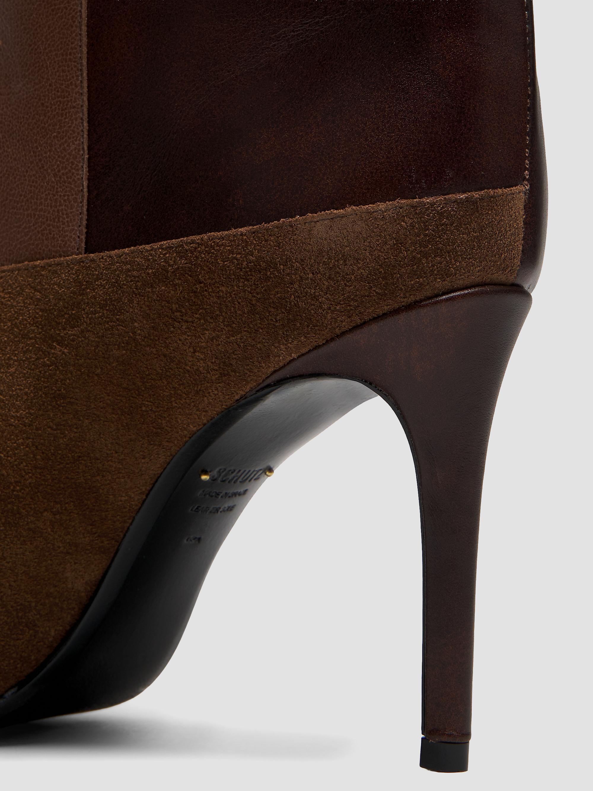 Schutz Maryana 90MM Patchwork Leather Knee-High Boots | Saks Fifth