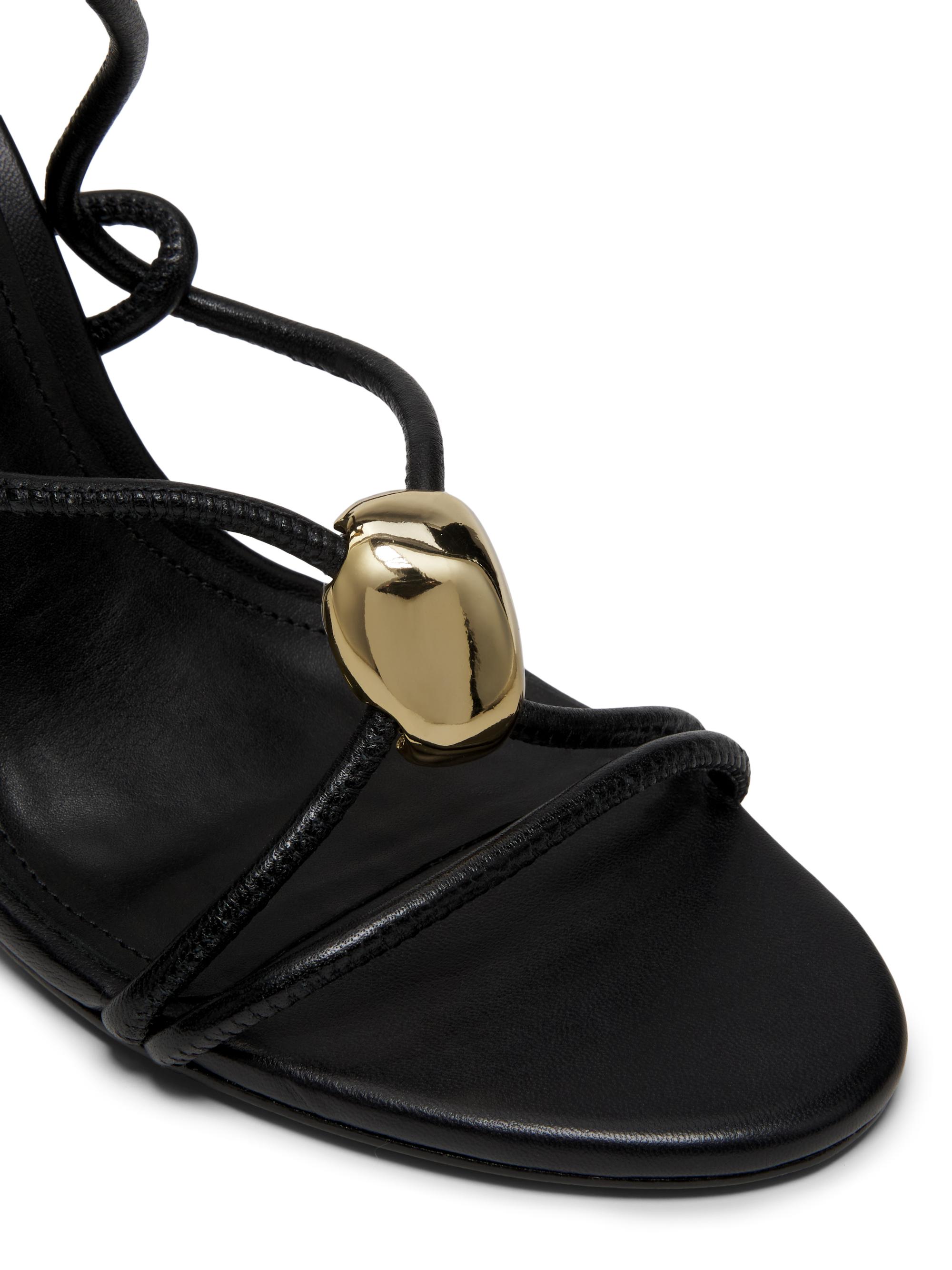 Schutz Hera 100MM Leather Sandals | Saks Fifth Avenue