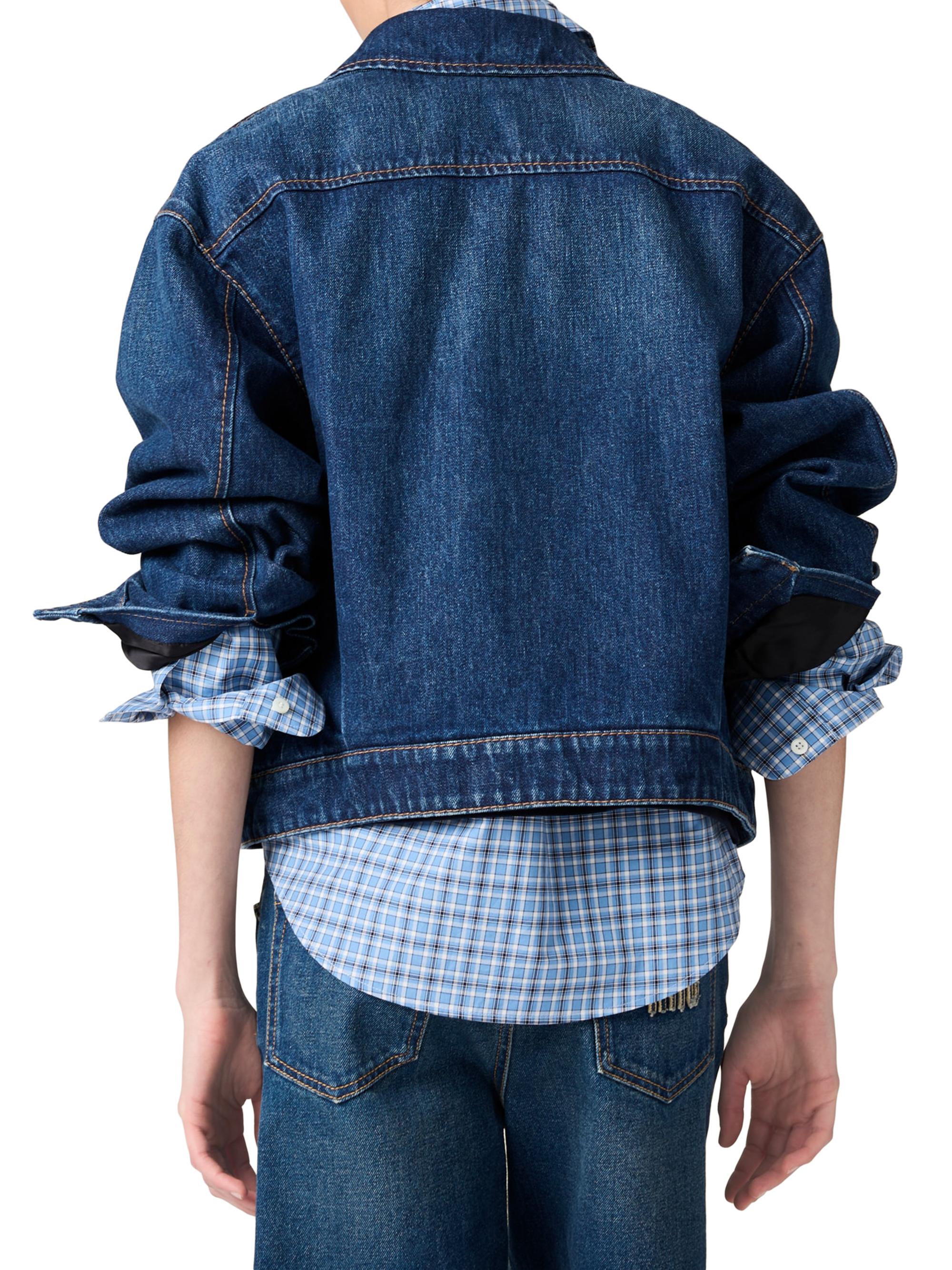 Miu Miu Denim Trucker Jacket | Saks Fifth Avenue