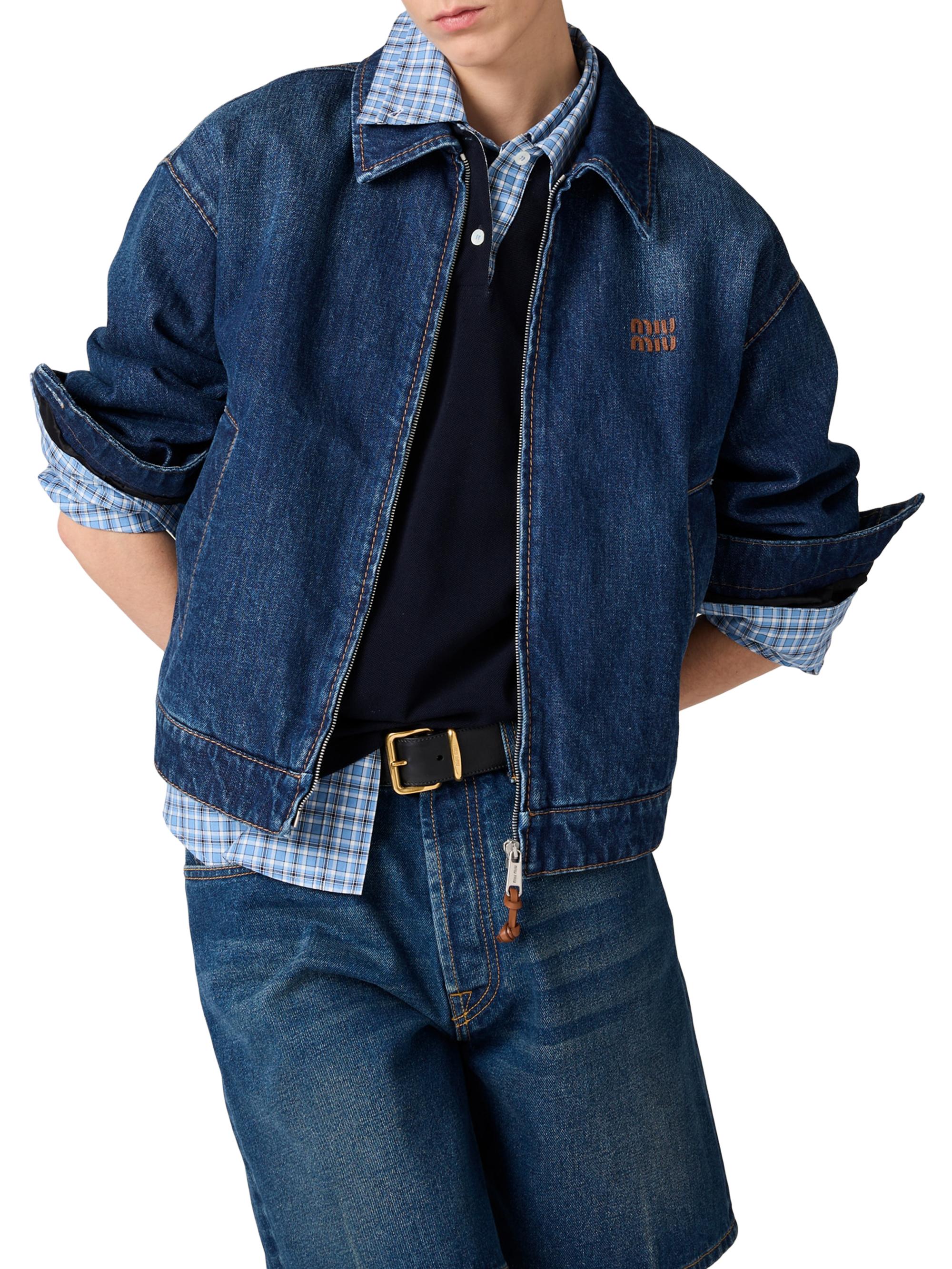Miu Miu Denim Trucker Jacket | Saks Fifth Avenue