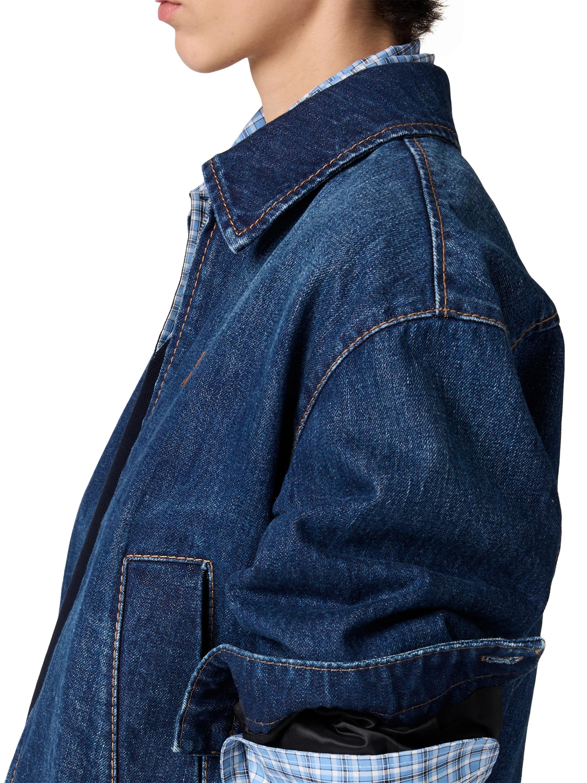 SS1999 miumiu denim tracker jacket サイズ40 Miu Miu Denim Trucker Jacket | Saks Fifth Avenue