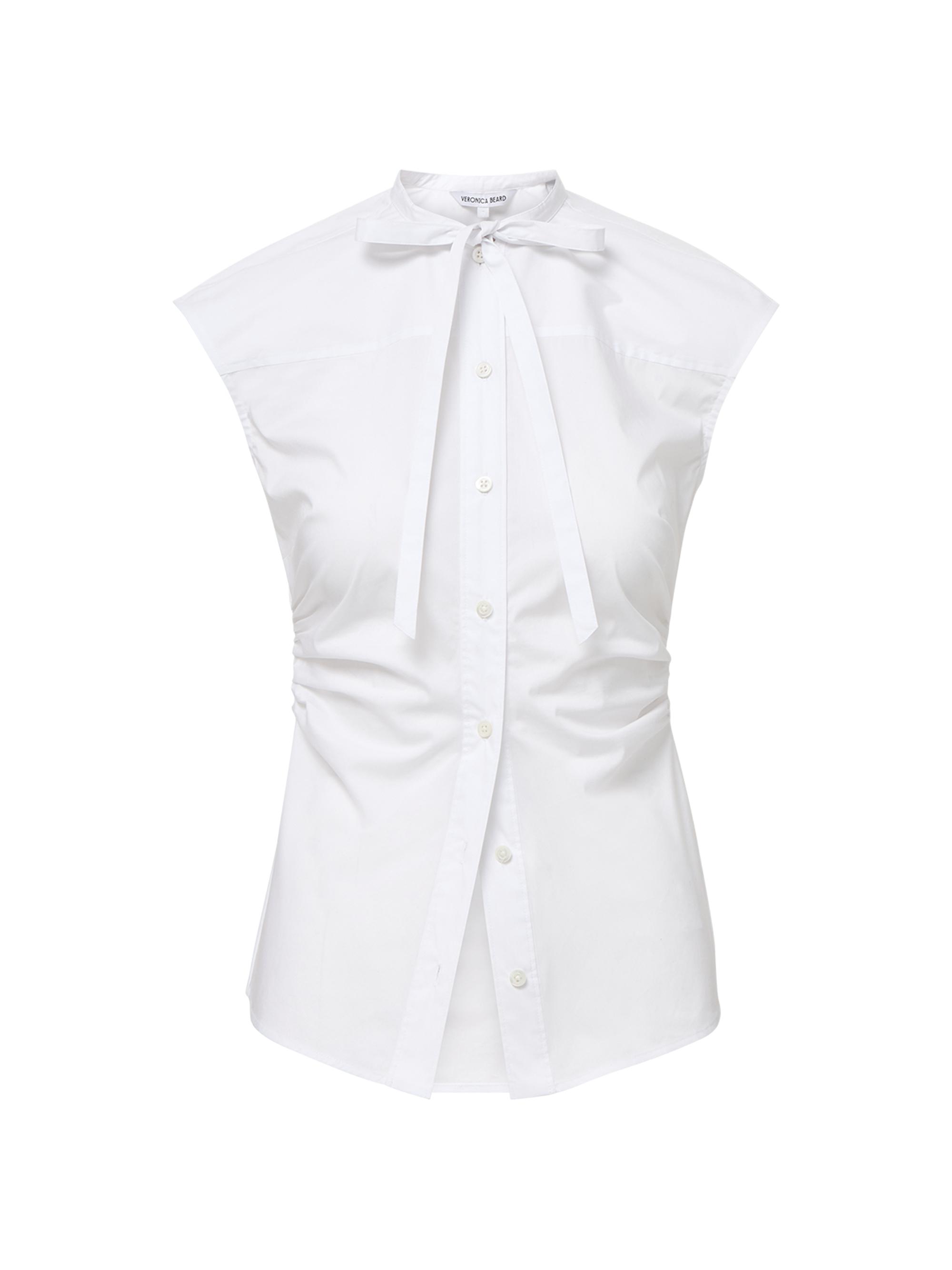 Joon Stretch Cotton-Blend Top