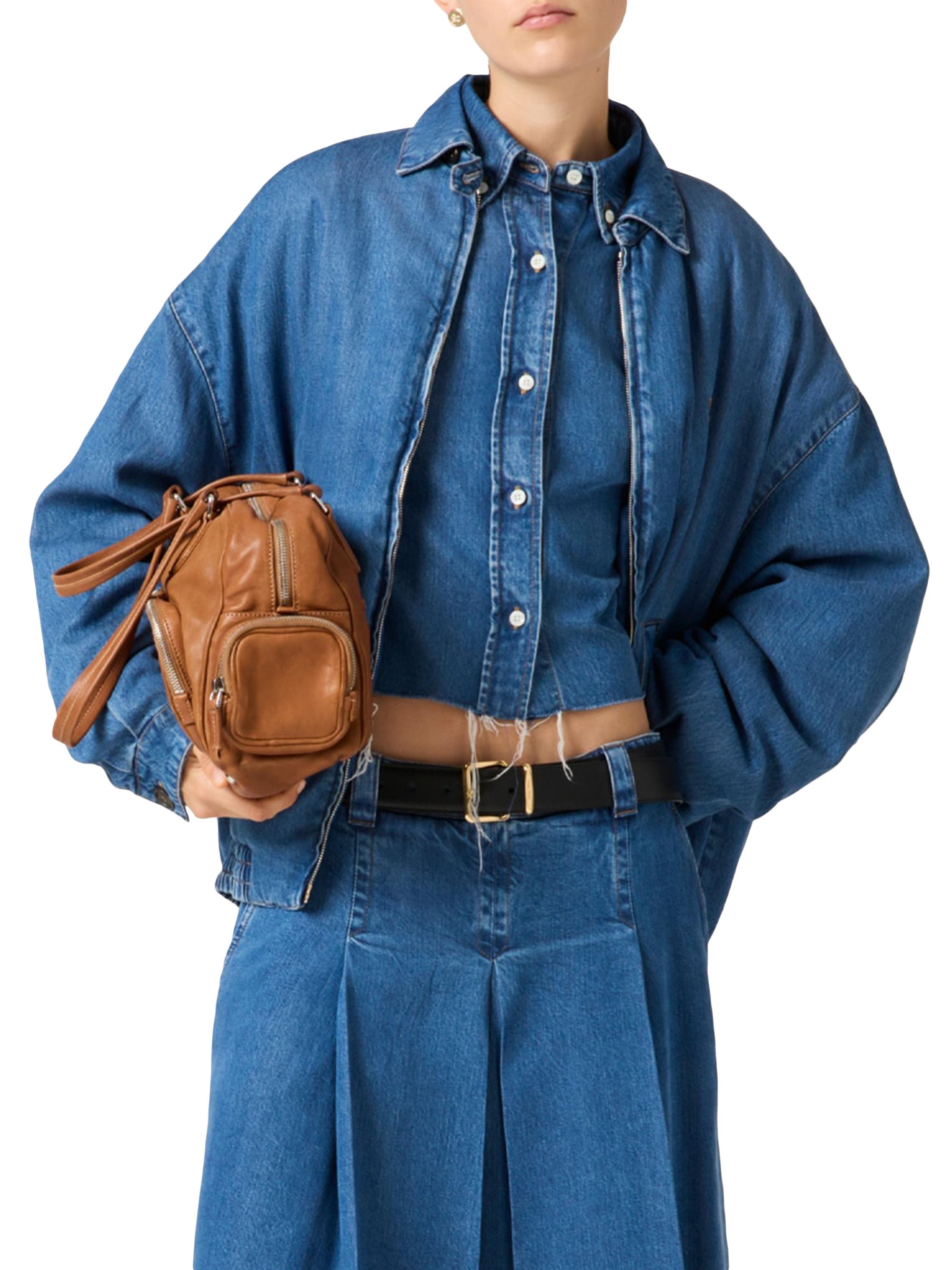 Miu Miu Denim Shirt | Saks Fifth Avenue