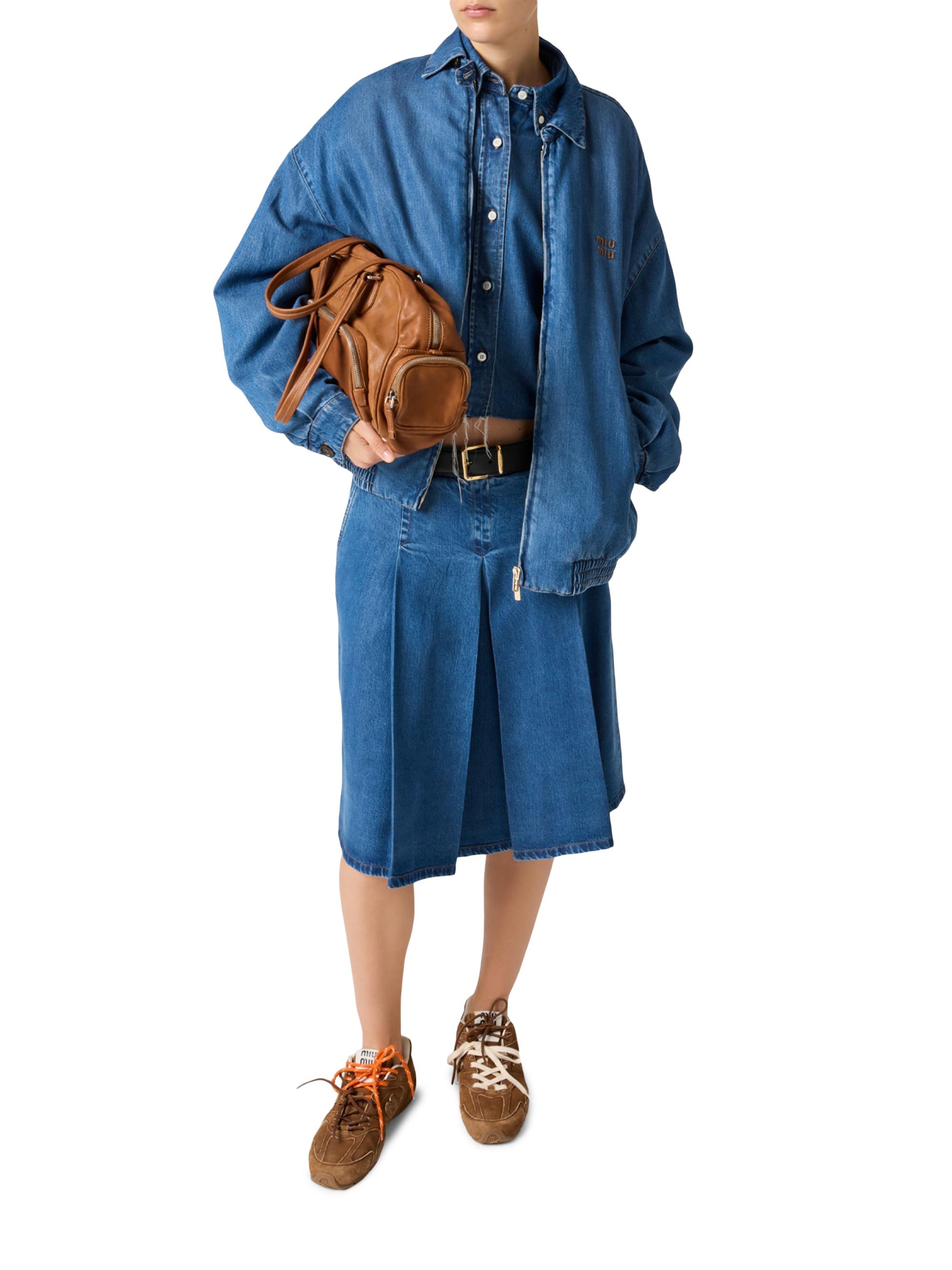 Miu Miu Denim Shirt | Saks Fifth Avenue