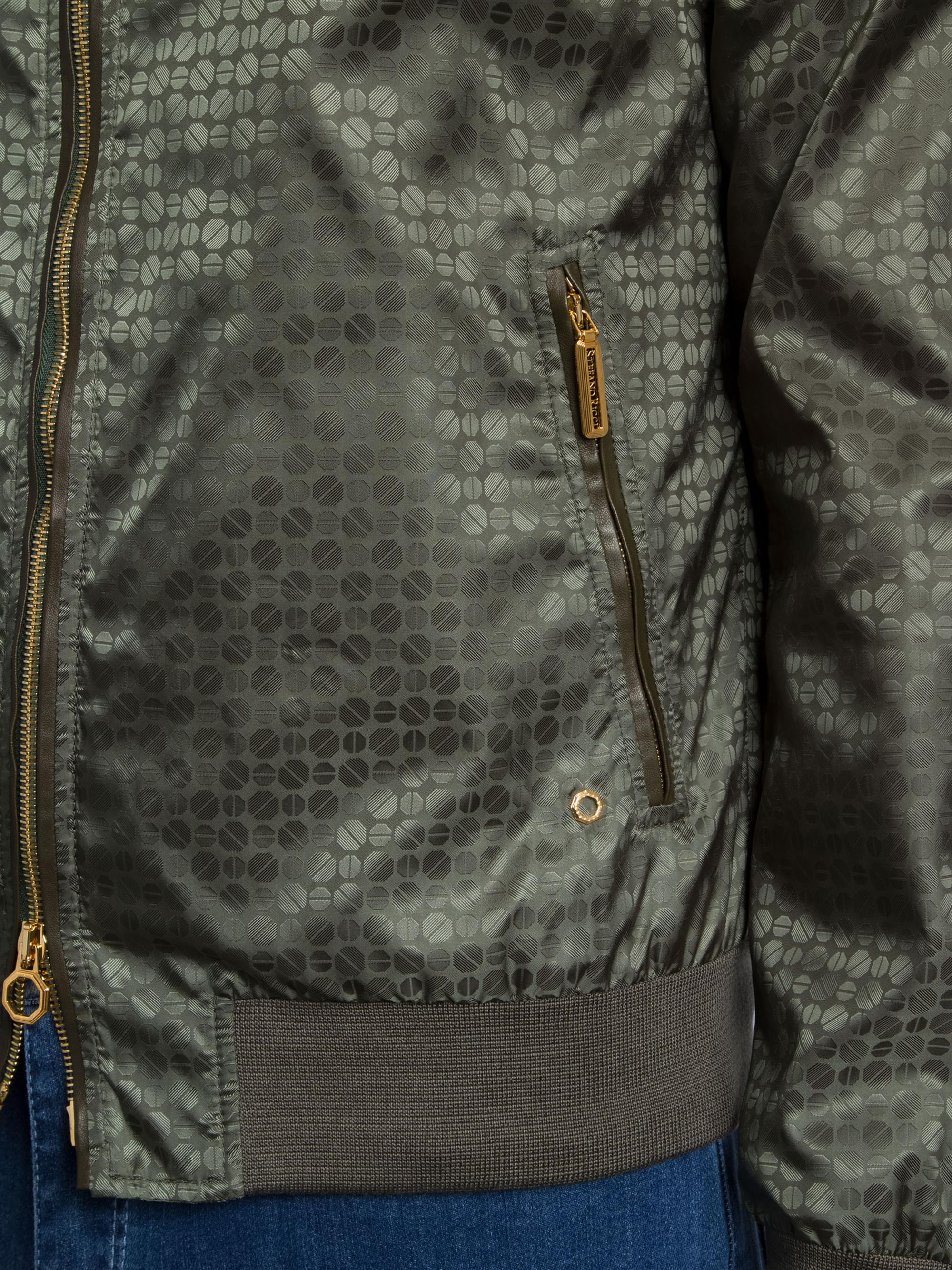 Stefano Ricci Jacquard and Lambskin Leather Blouson Jacket | Saks