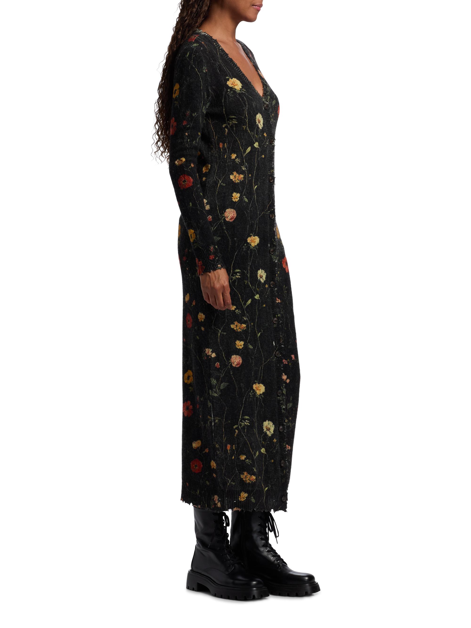 R13 Floral Skinny Long Cardigan | Saks Fifth Avenue