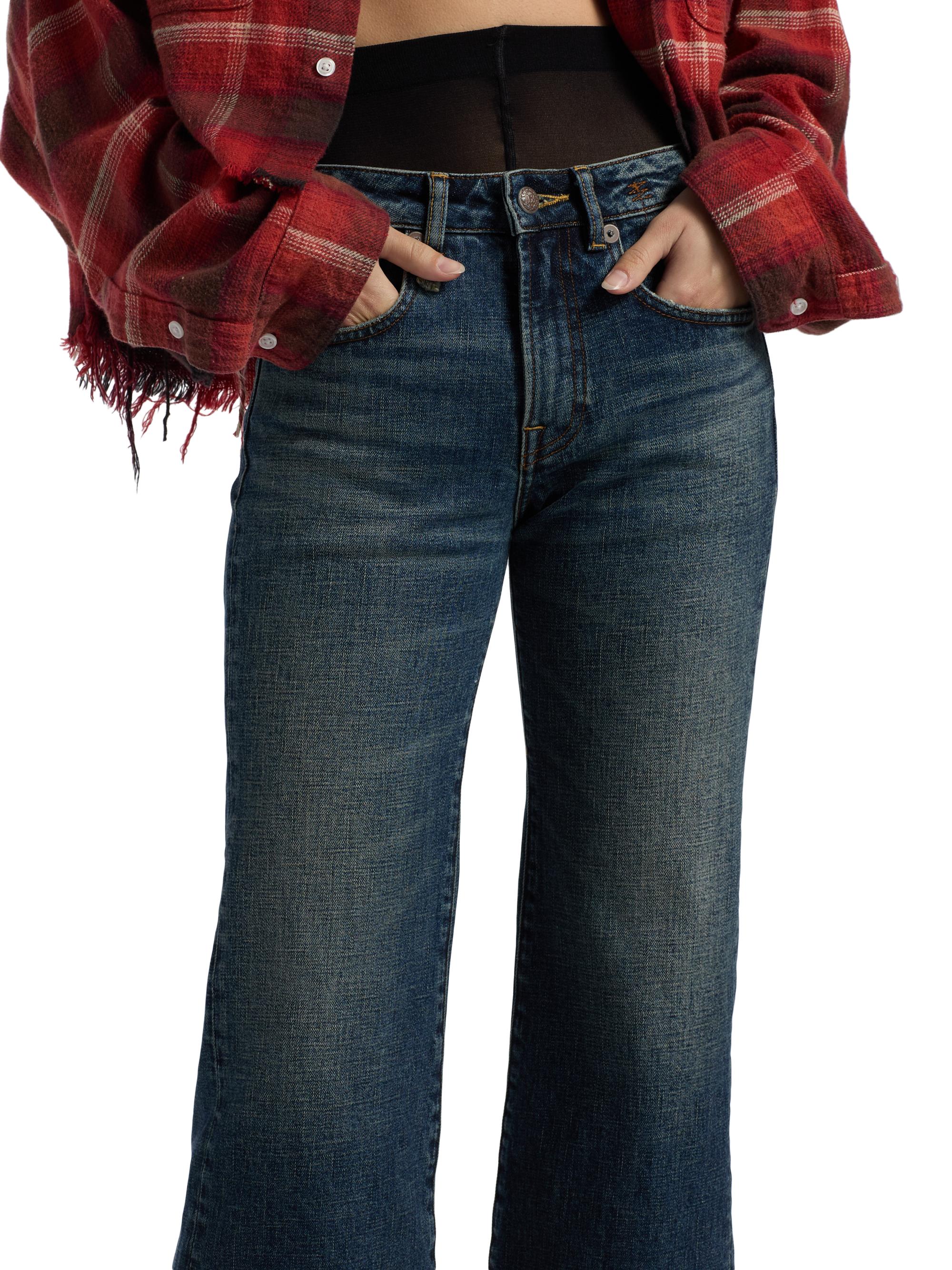 townralph AVALANCHE ASSASSYN JEANZ L R13 Joan Kick Flared Jeans | Saks Fifth Avenue