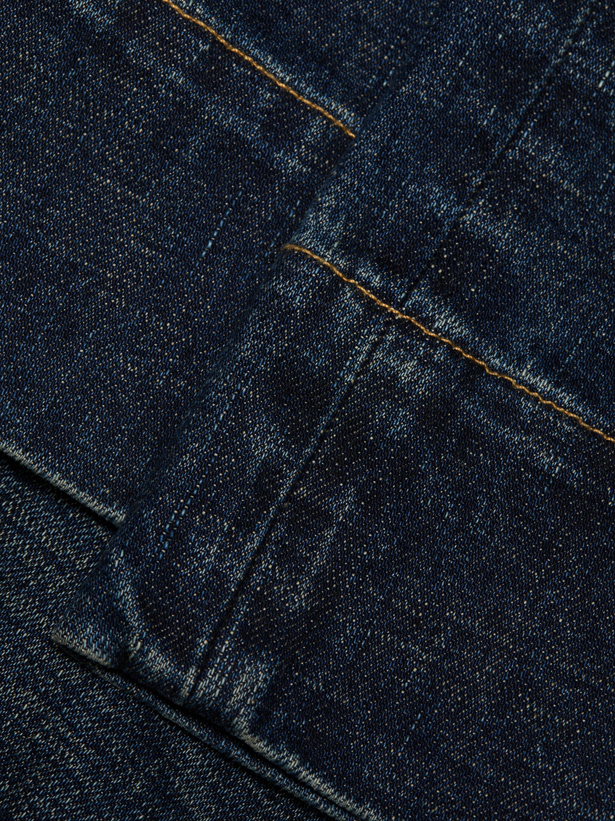 R13 Women's Pauline Wide-Leg Jeans - Hoyt Blue Stretch | Thumbnail 7