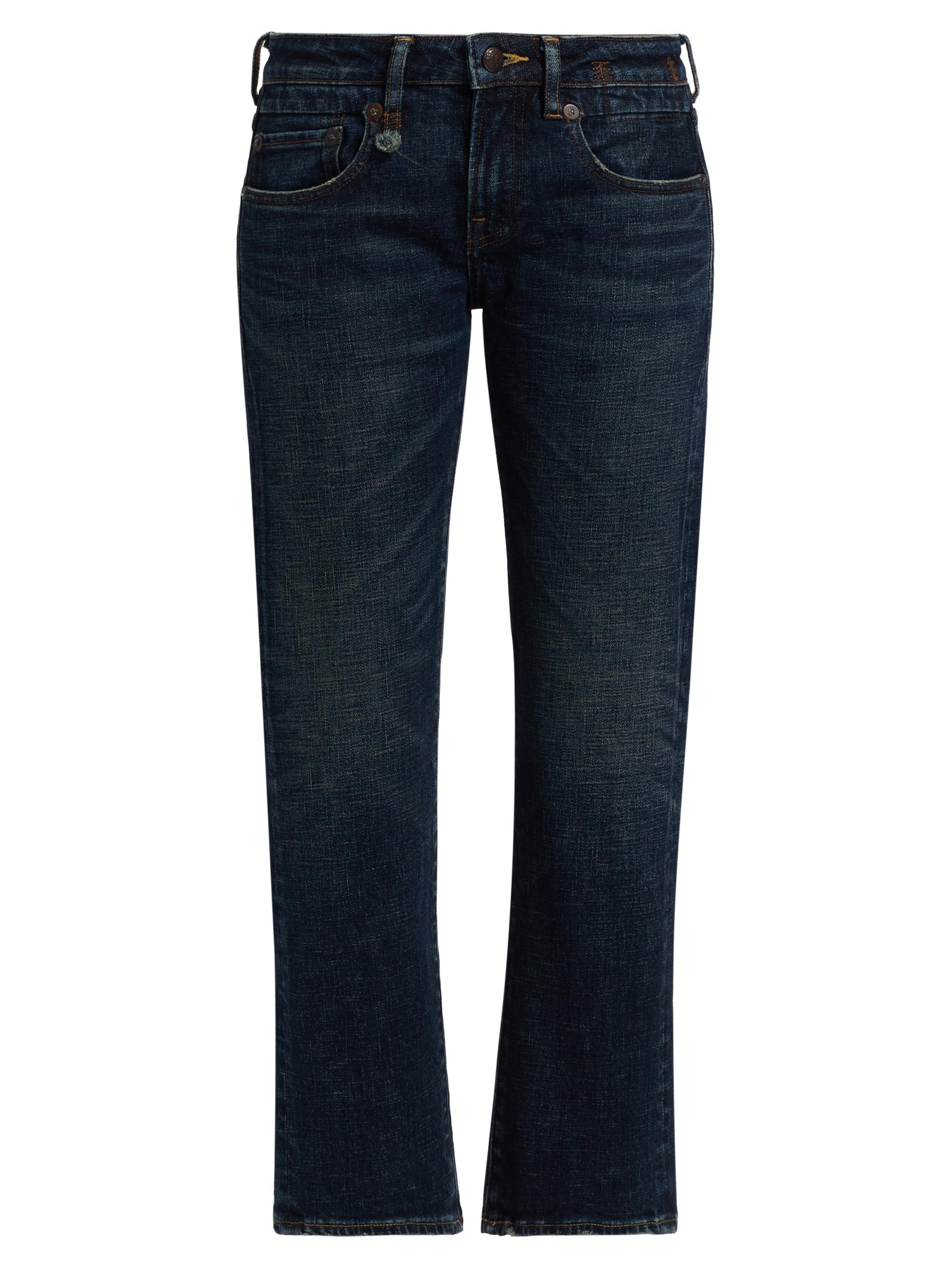 R13 Boy Straight-Leg Crop Jeans | Saks Fifth Avenue
