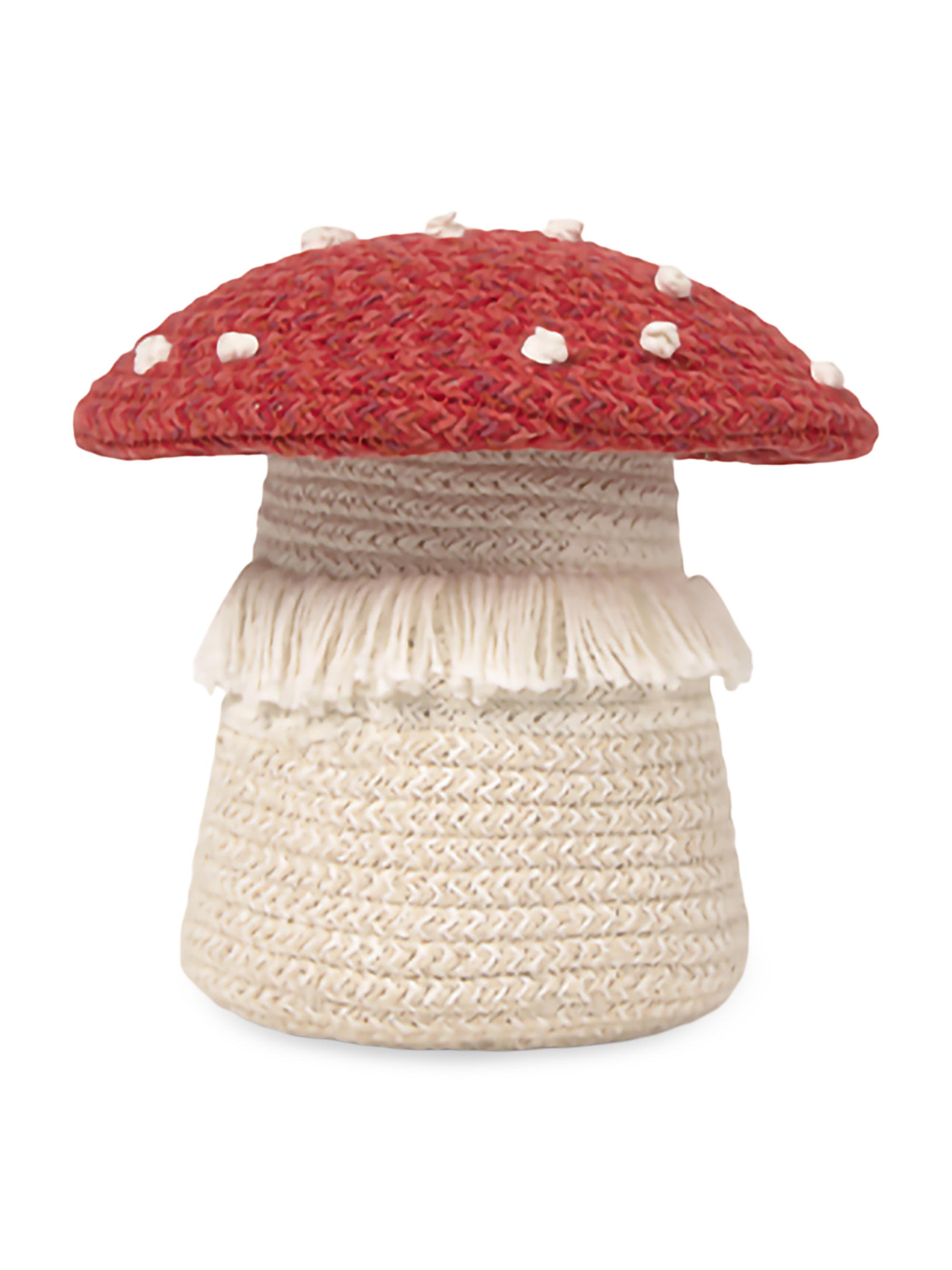 Lorena Canals Basket Mini Mushroom - Red Terracotta