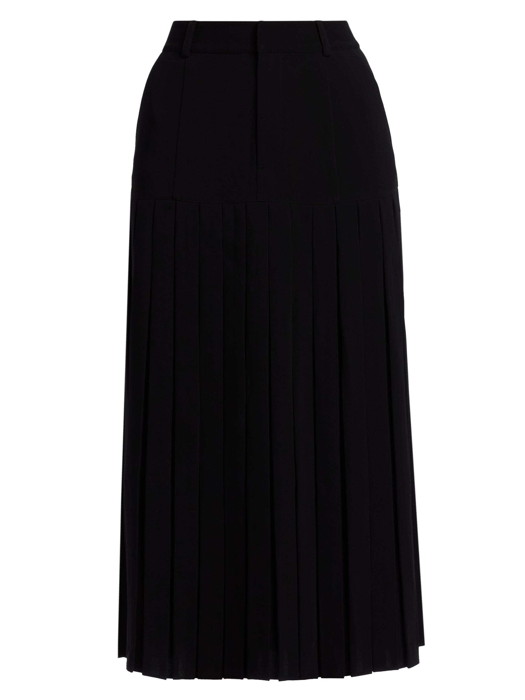 Khaite Kidd Pleated Midi-Skirt | Saks Fifth Avenue