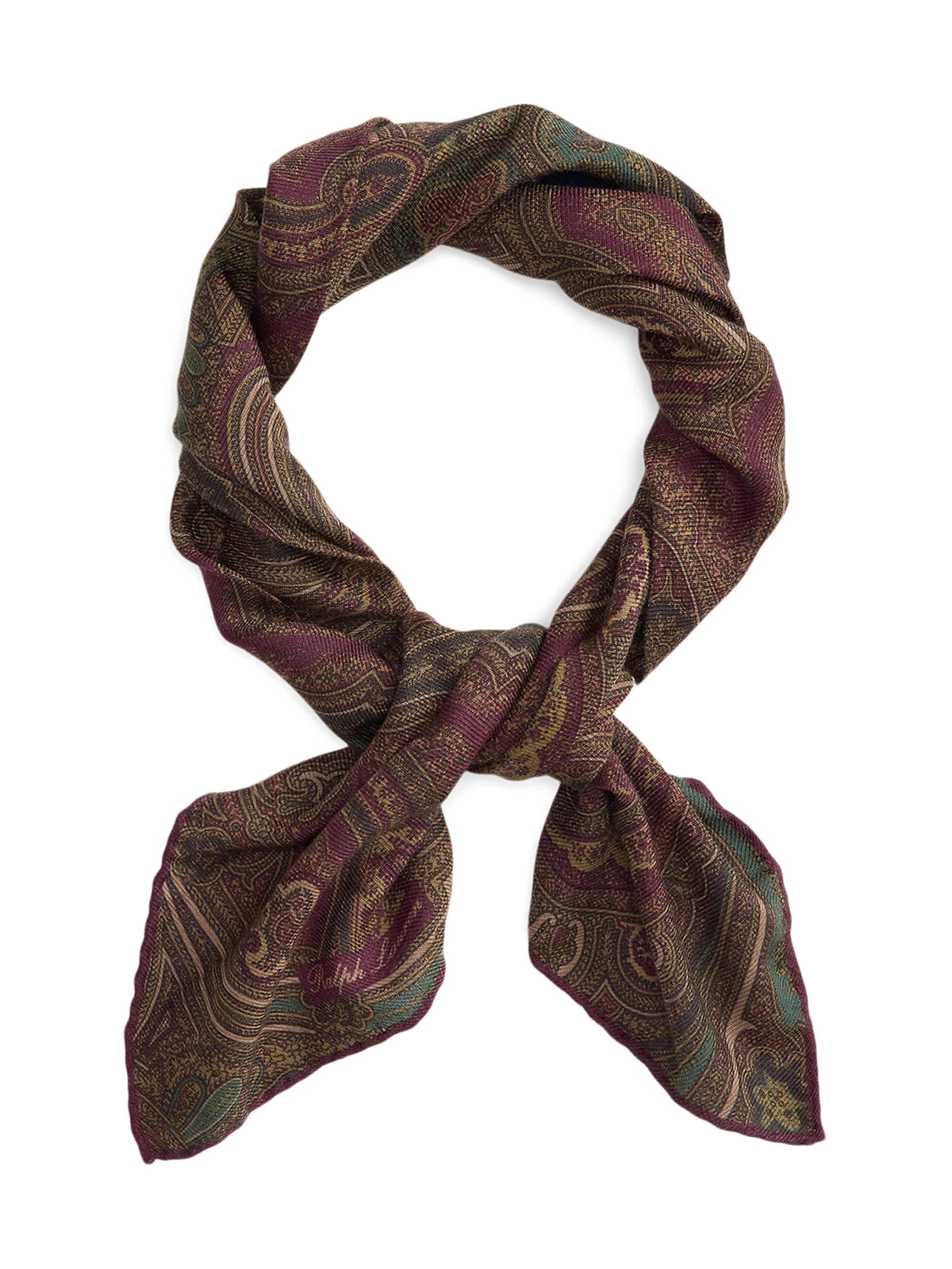 Ralph Lauren Purple Label Paisley Silk Neckerchief | Saks Fifth Avenue