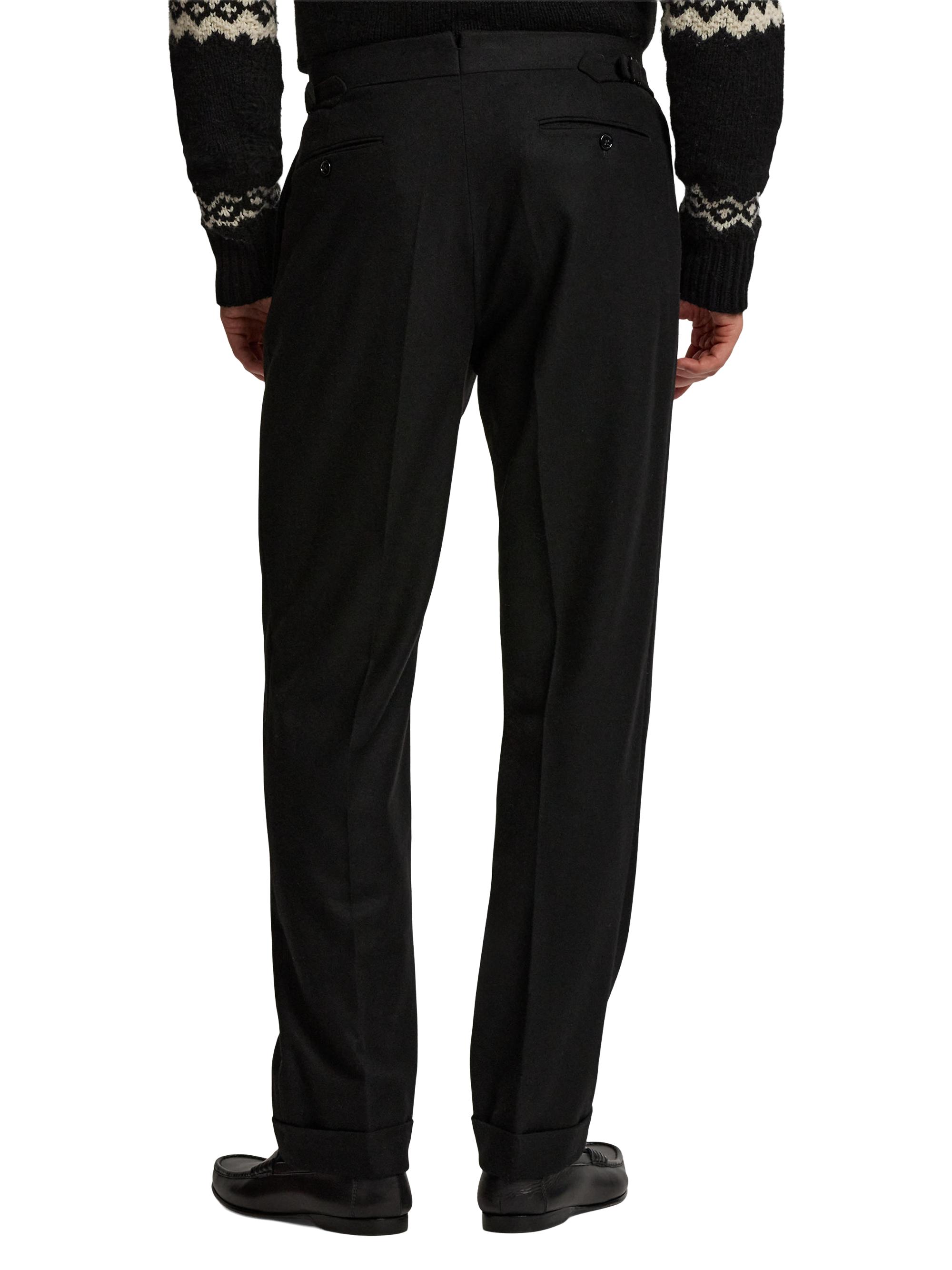 Ralph Lauren Purple Label Wool Flannel Trousers | Saks Fifth Avenue