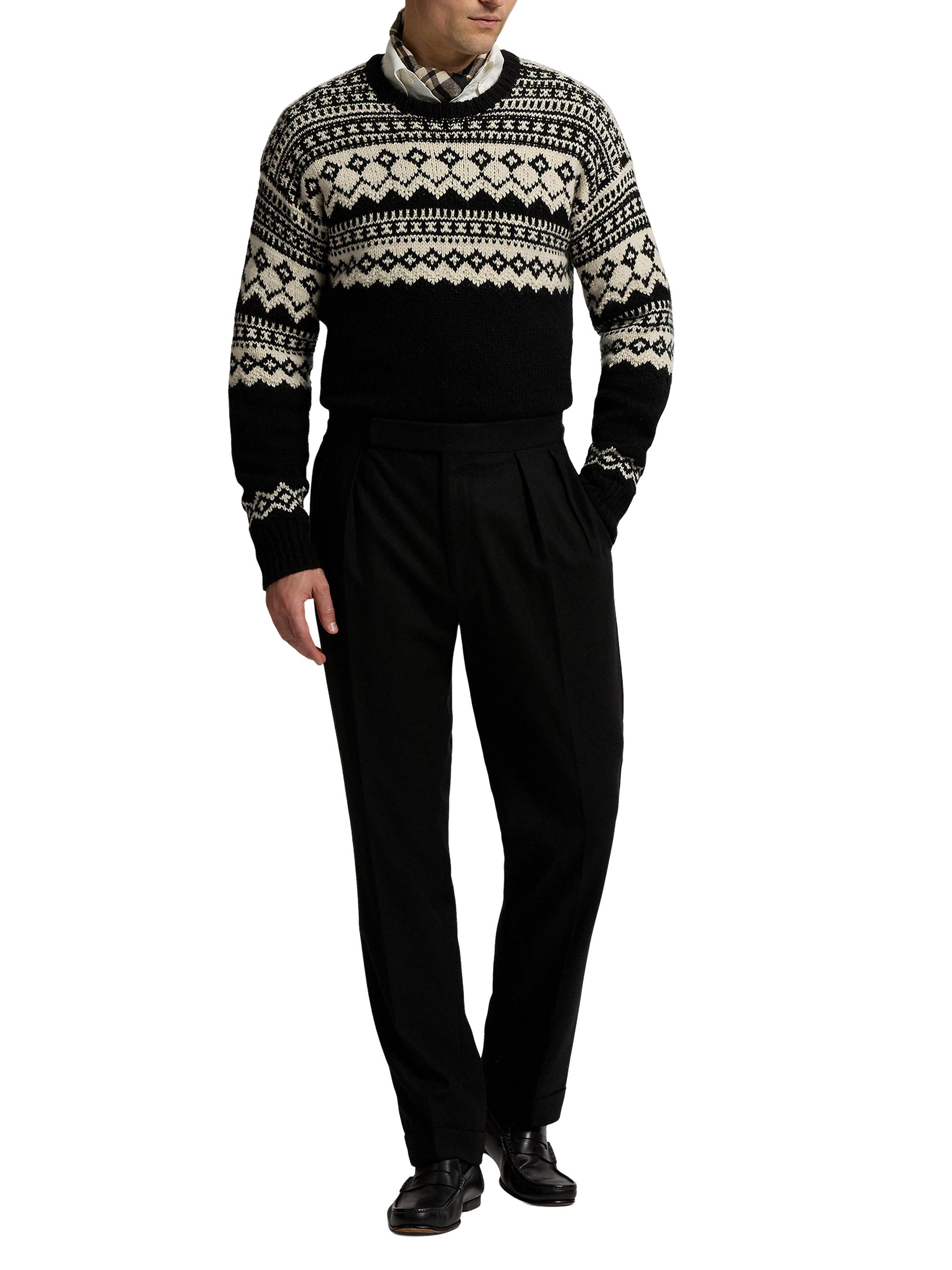 Ralph Lauren Purple Label ウールパンツ　フランネル Ralph Lauren Purple Label Wool Flannel Trousers | Saks Fifth Avenue