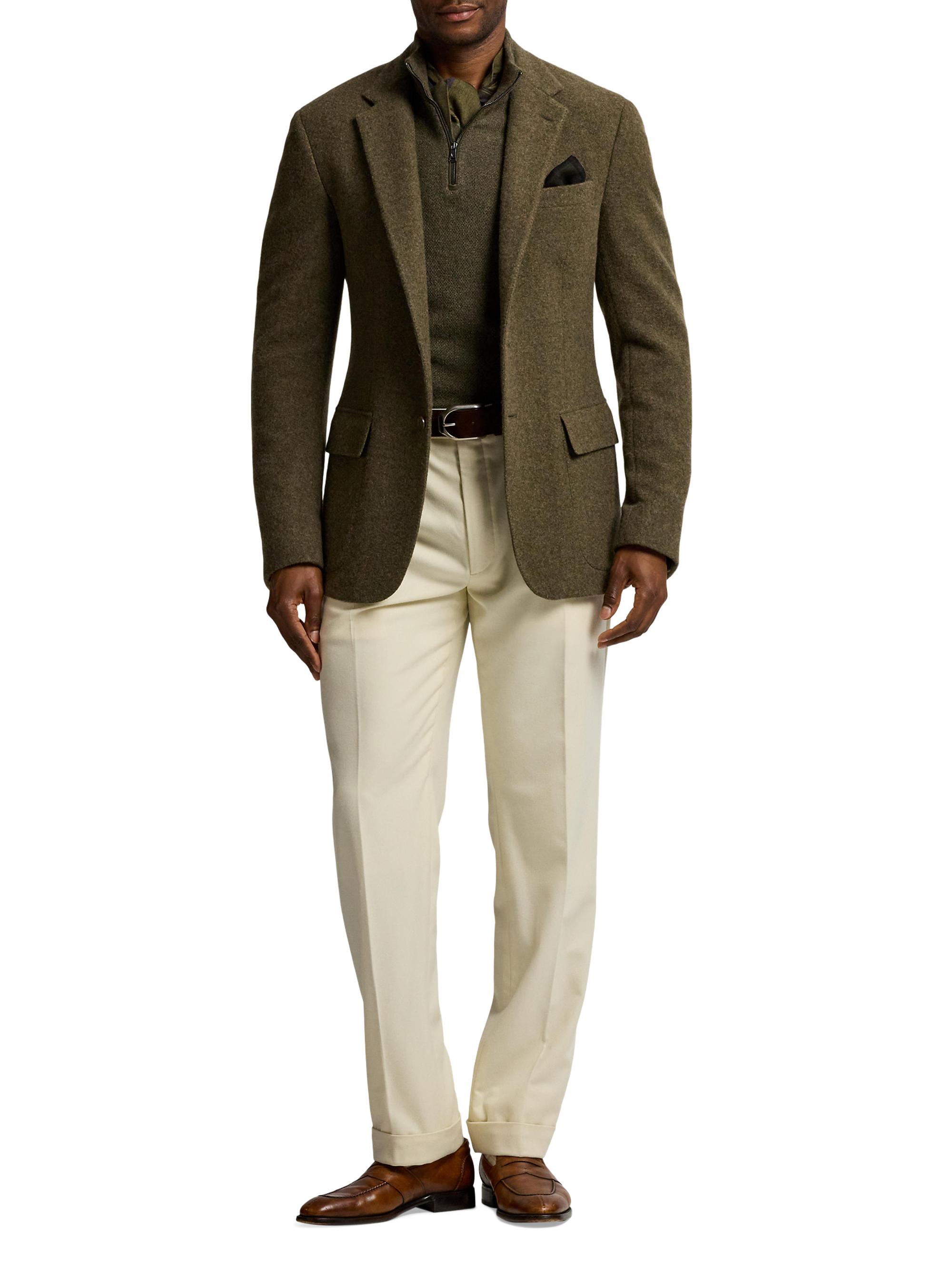 Ralph Lauren Purple Label Men's Cashmere-Wool Blazer - Inverness Loden