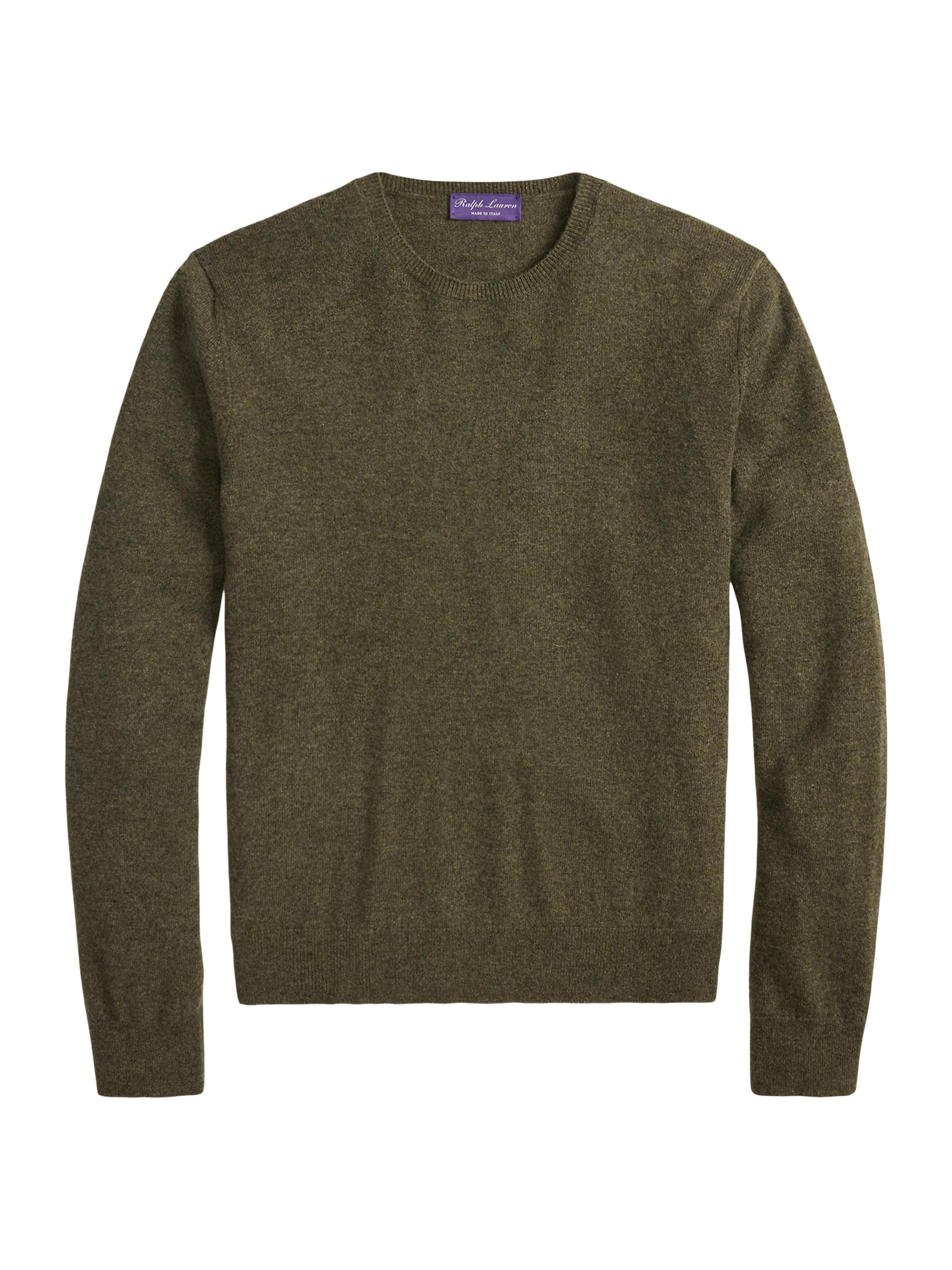 Ralph Lauren Purple Label Cable-Knit Cashmere Stand-Neck Sweater