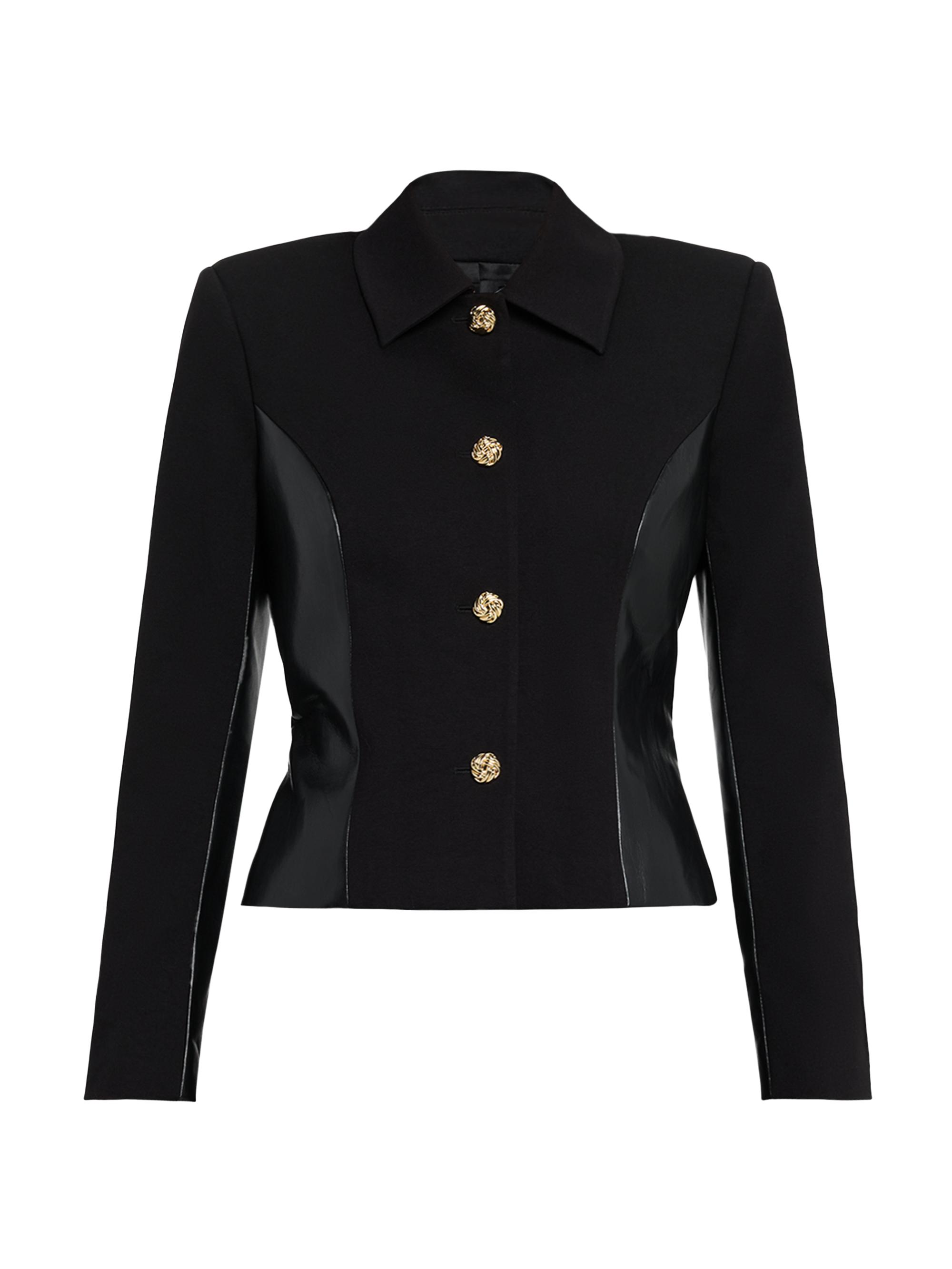 Chapman & Myers Women's Robby Combo Jacket - Black