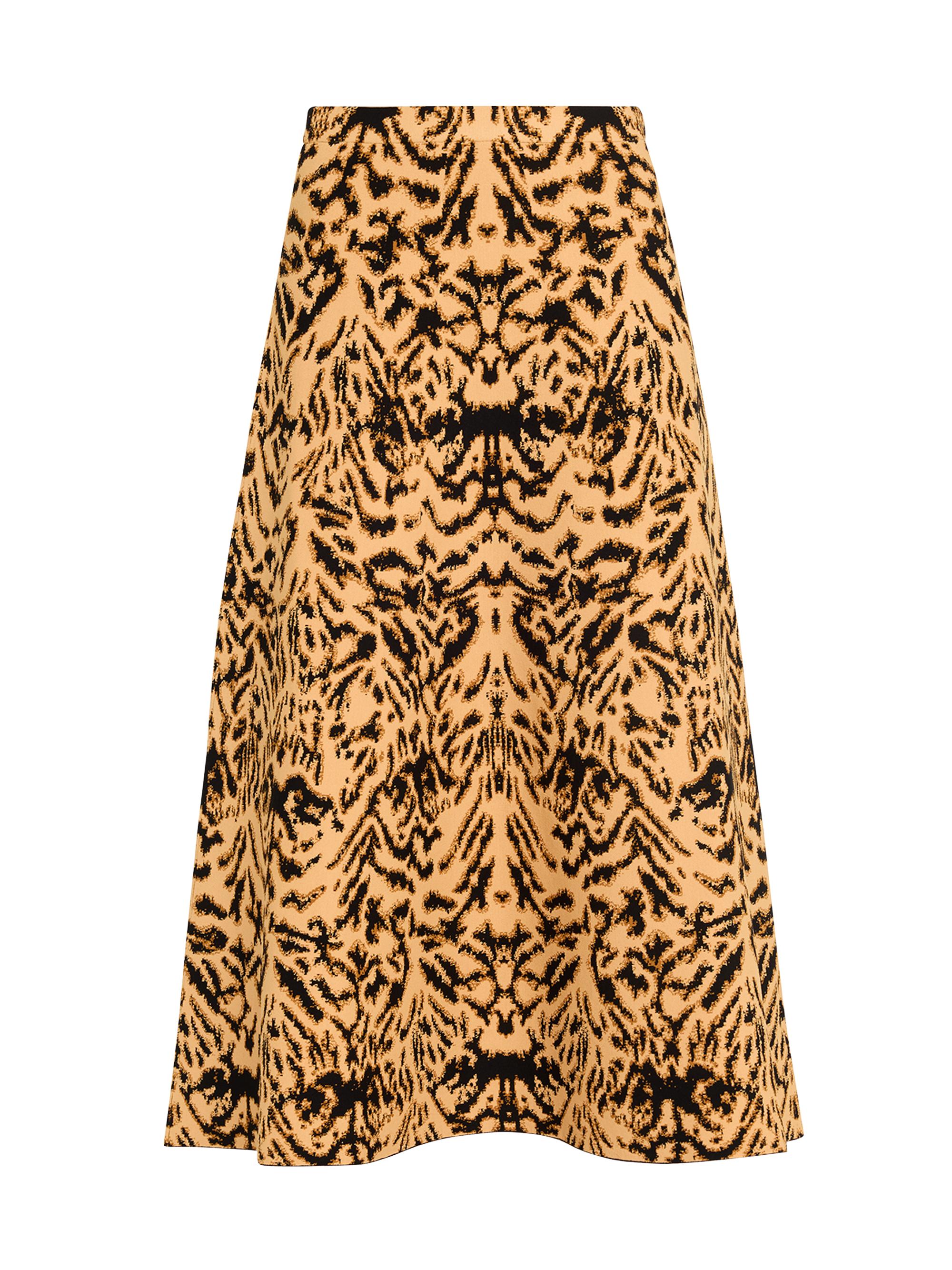 Ulla Johnson Women's Lani Jacquard Knit Midi-Skirt - Leopard