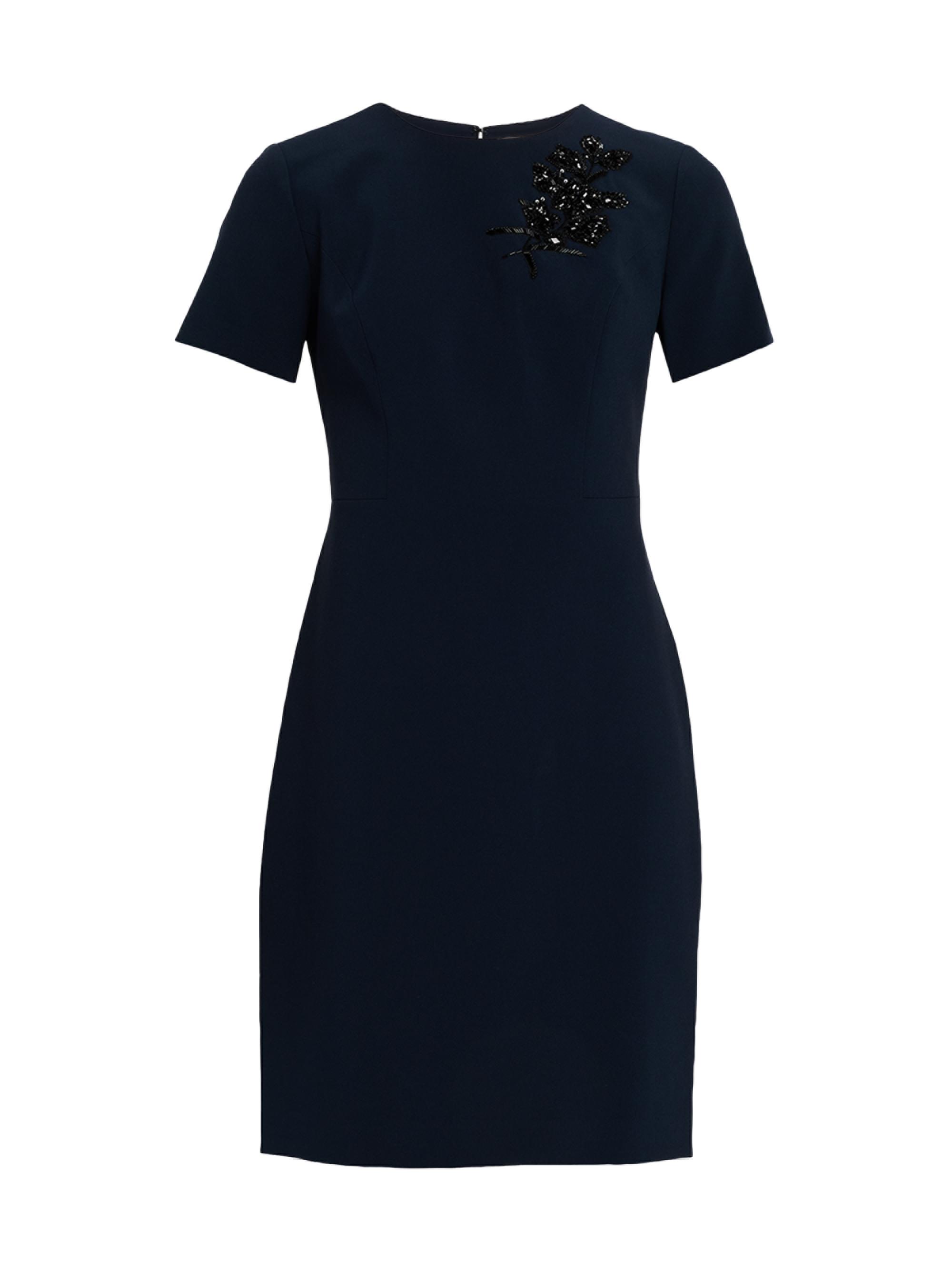 Sachin & Babi Women's Tamara Embellished Crepe Minidress - Midnight