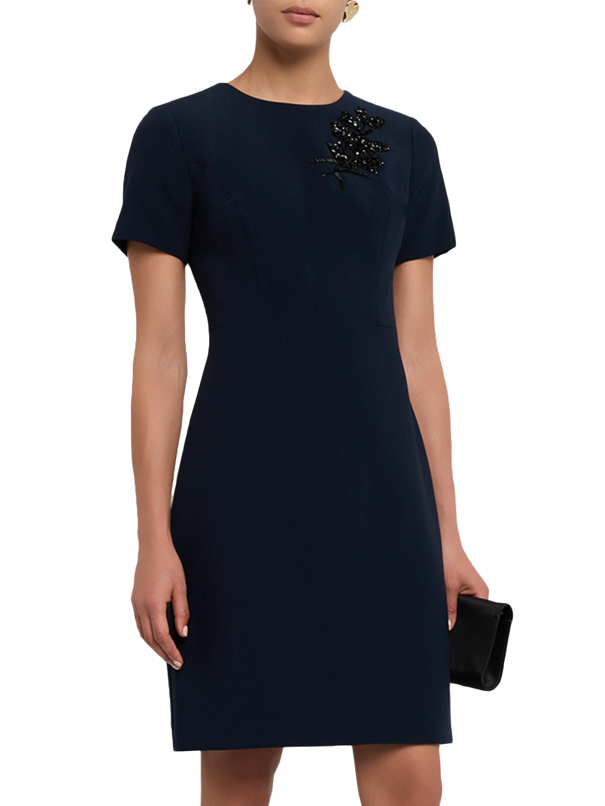 sachin & babi scoop-neck embroidered a-line mini dress Sachin & Babi Pippa Mini Dress