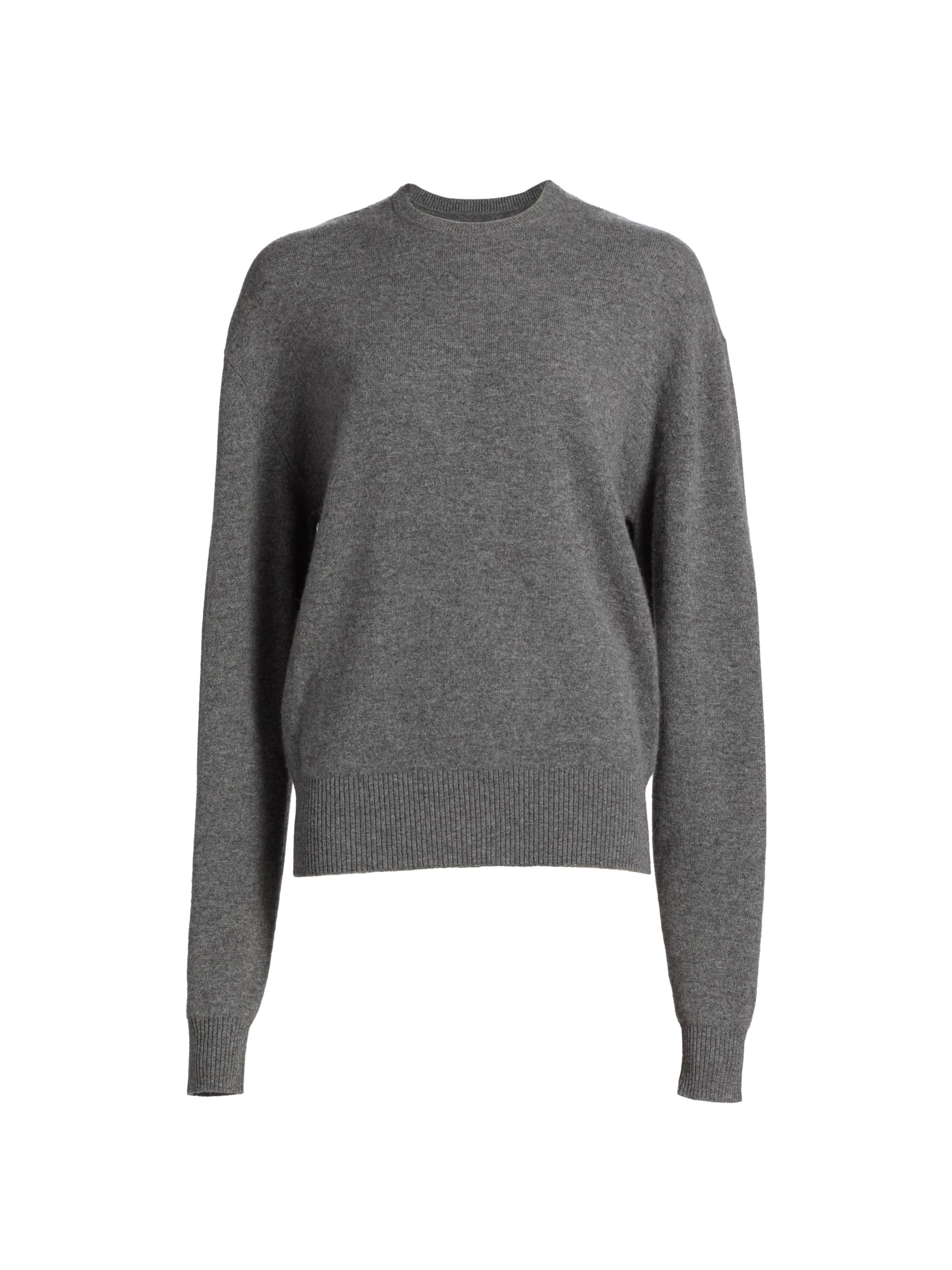 Toteme Women's Classic Cashmere Sweater - Mid Grey Melange