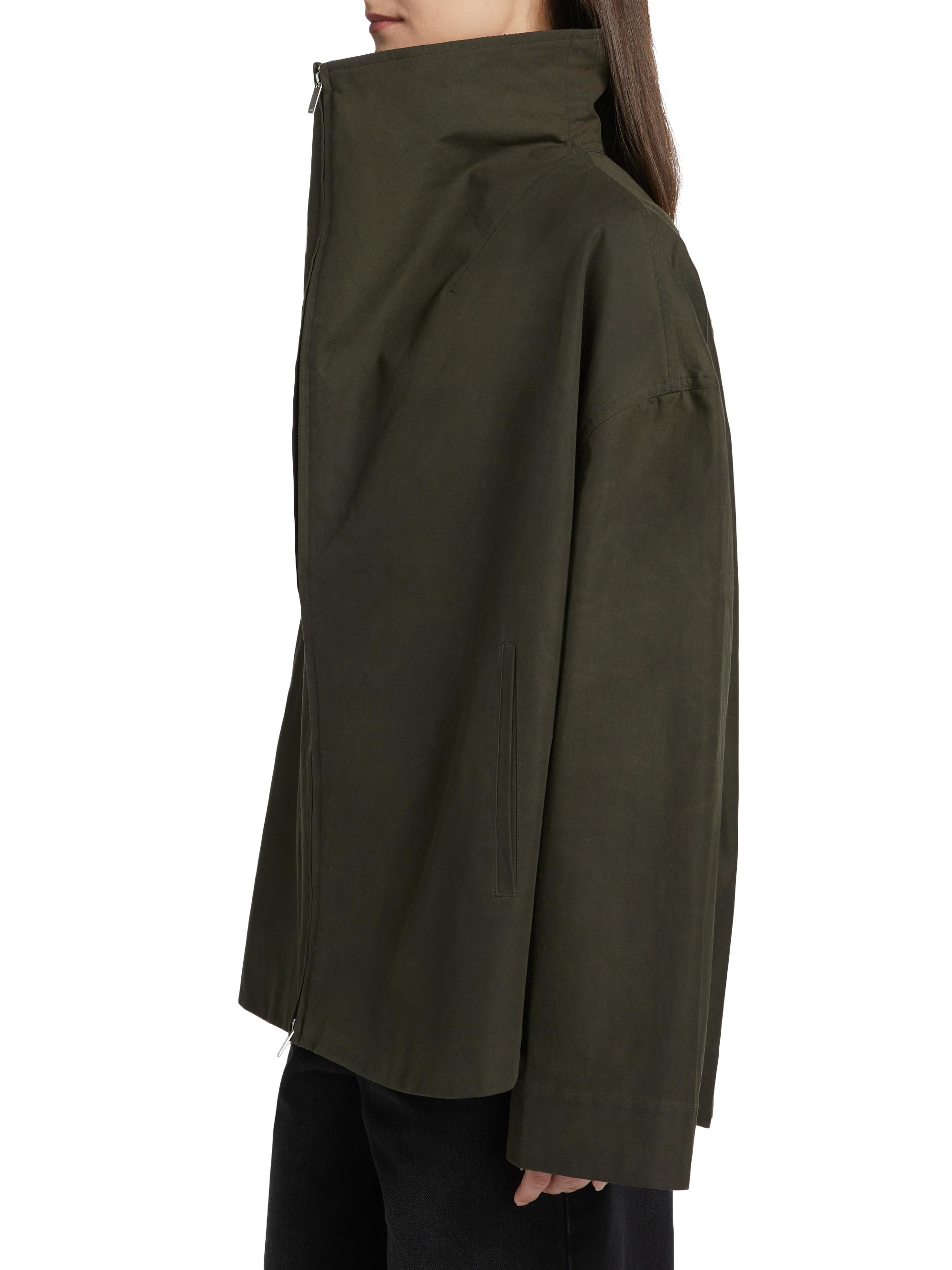 Toteme Funnelneck Cotton Jacket | Saks Fifth Avenue