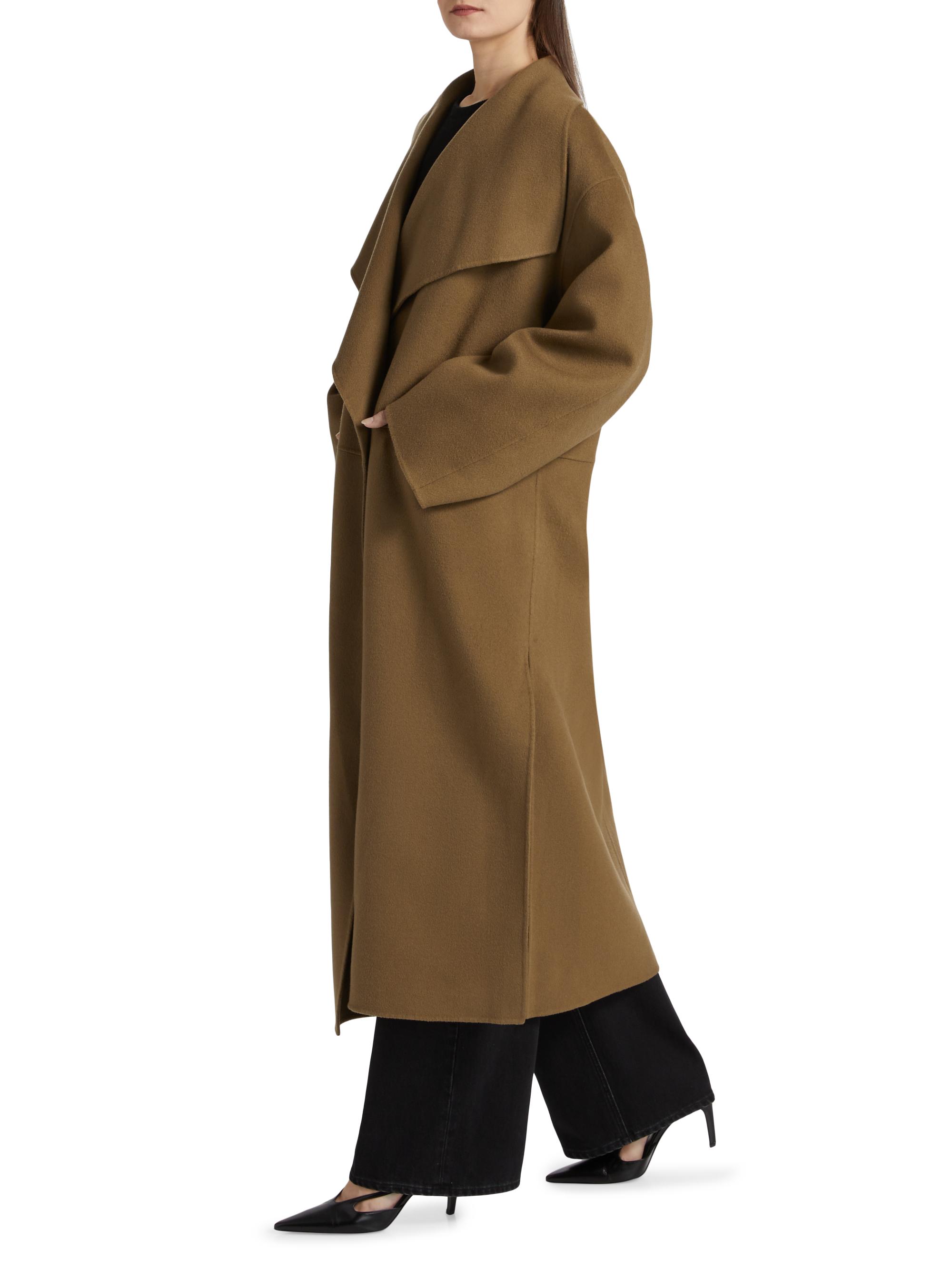 Toteme Signature Wool-Cashmere Coat | Saks Fifth Avenue