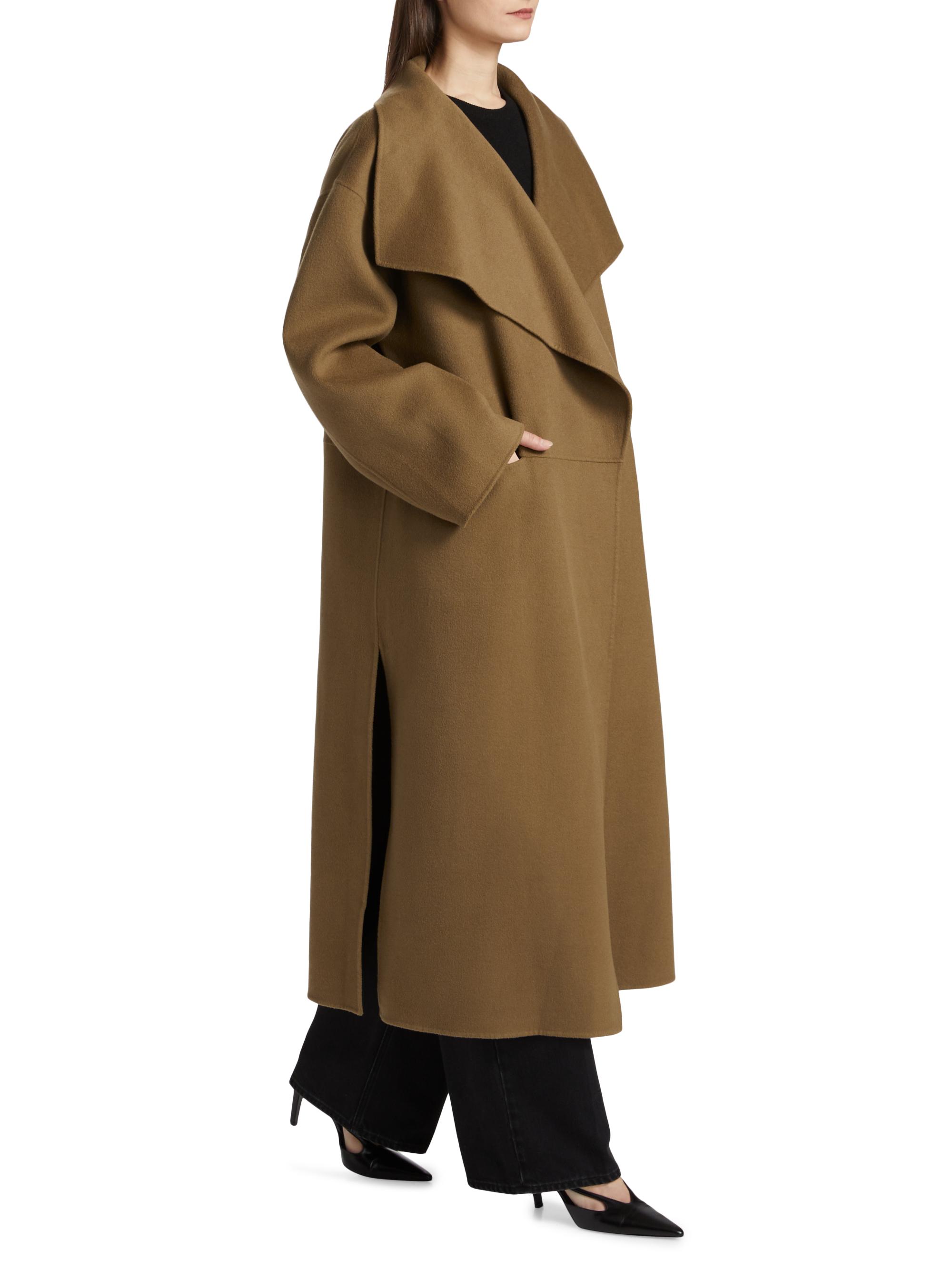 Toteme Signature Wool-Cashmere Coat | Saks Fifth Avenue