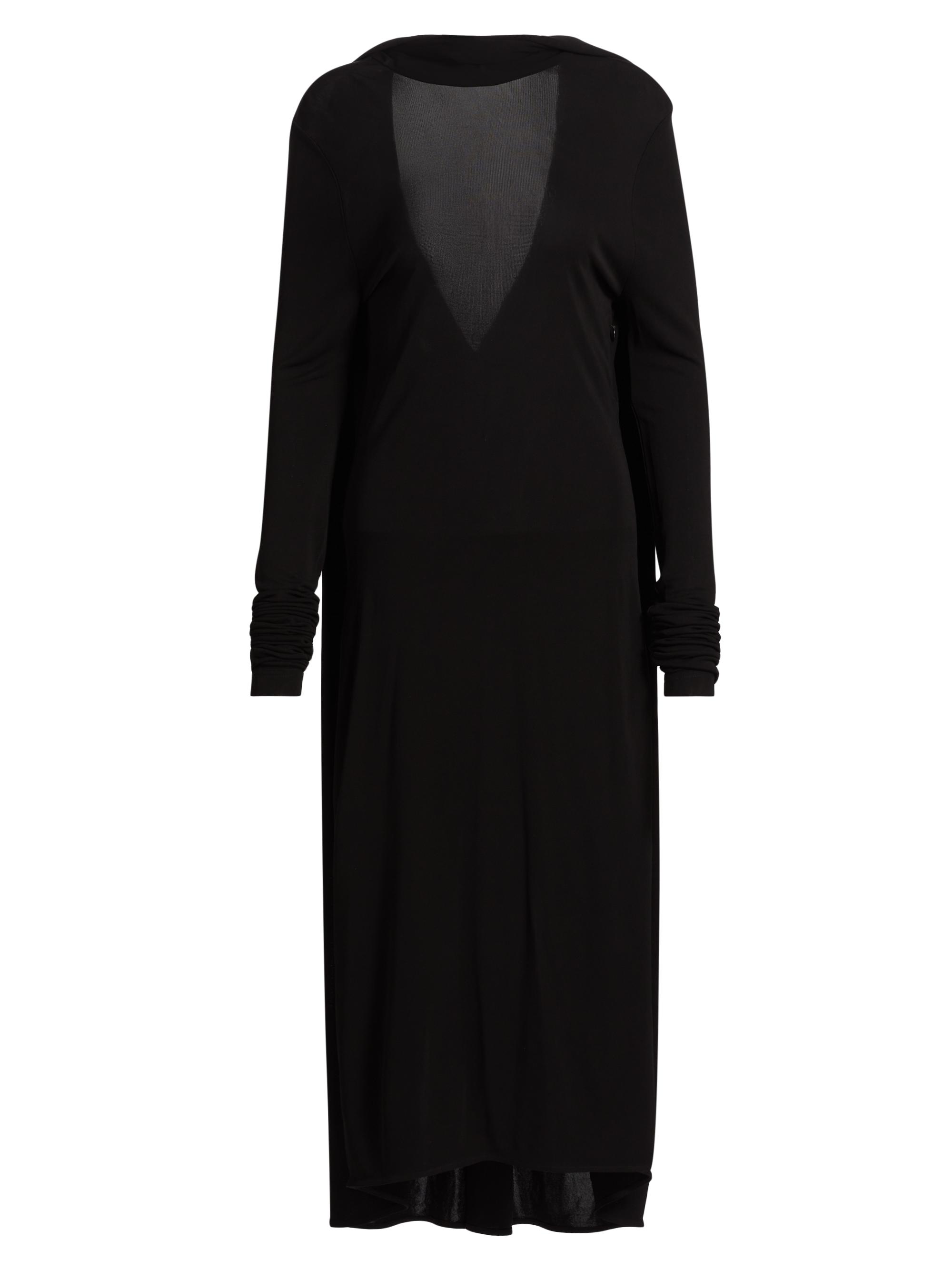 Toteme Women's Cocoon Cape Midi-Dress - Black