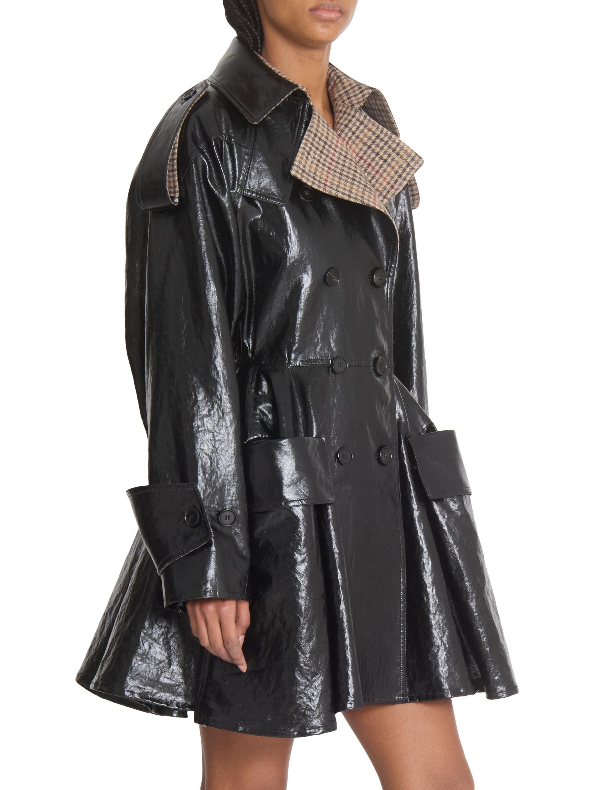 Chloé Double-Breasted Linen Riding Coat | Saks Fifth Avenue