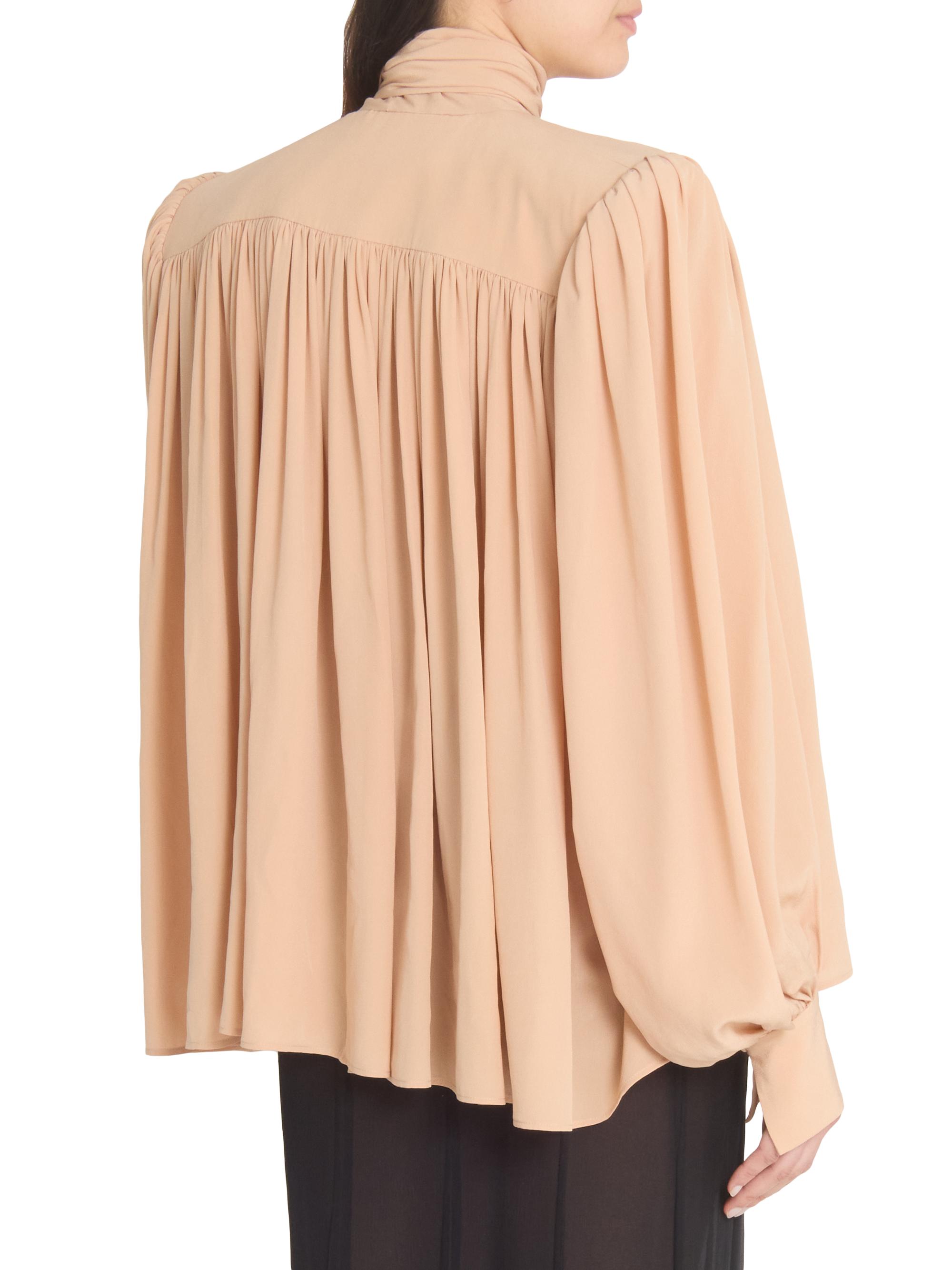 Chloé Tieneck Silk Blouse | Saks Fifth Avenue