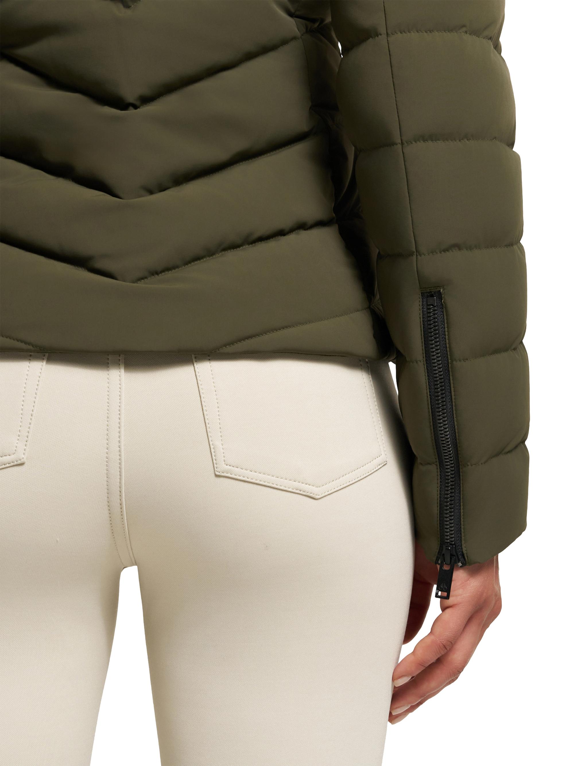 Moose Knuckles Women's Active Flex Elora Down Jacket - Dark Olive | Thumbnail 4