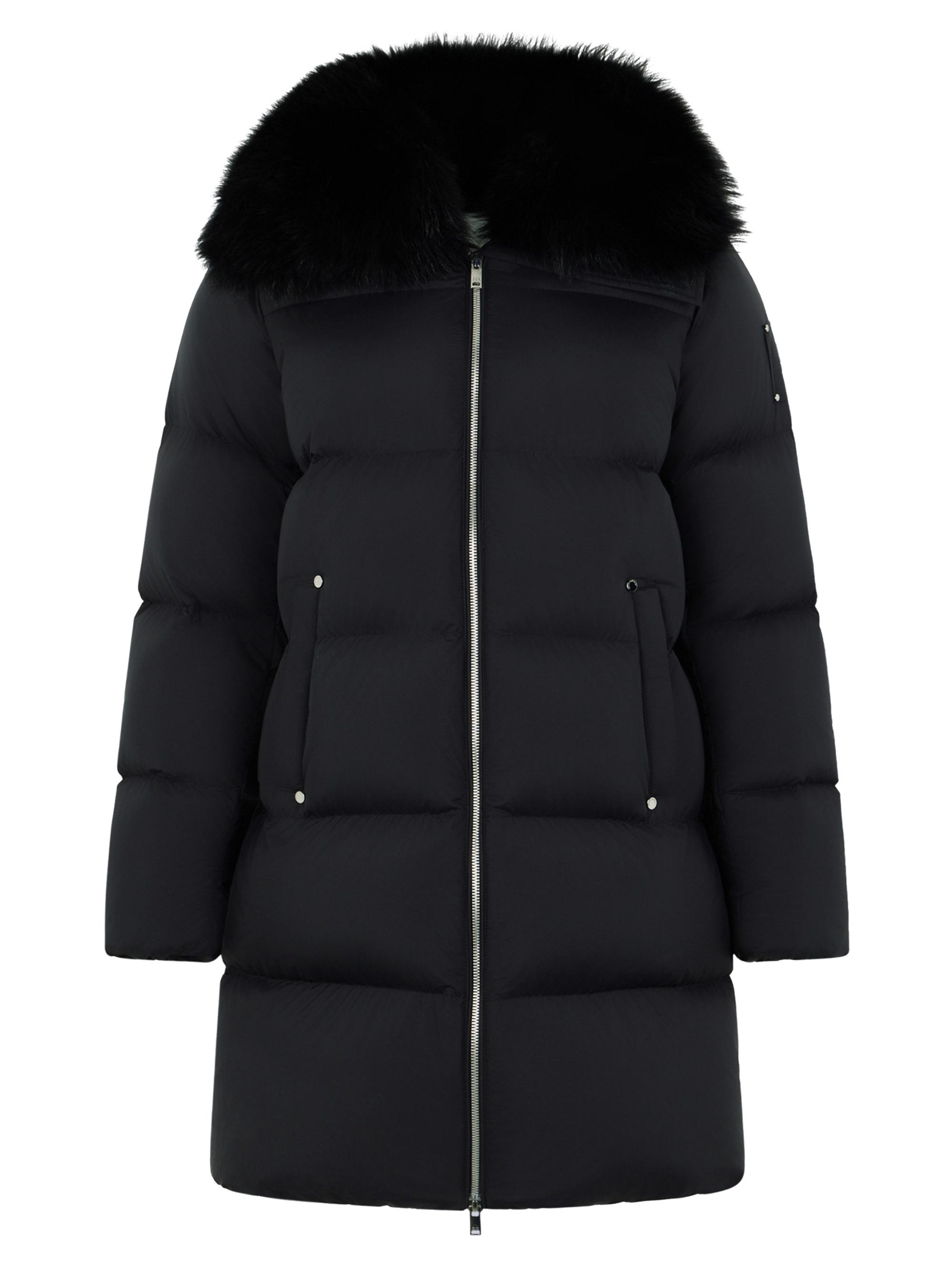 Moose Knuckles Stirling Shearling-Trim Parka | Saks Fifth Avenue