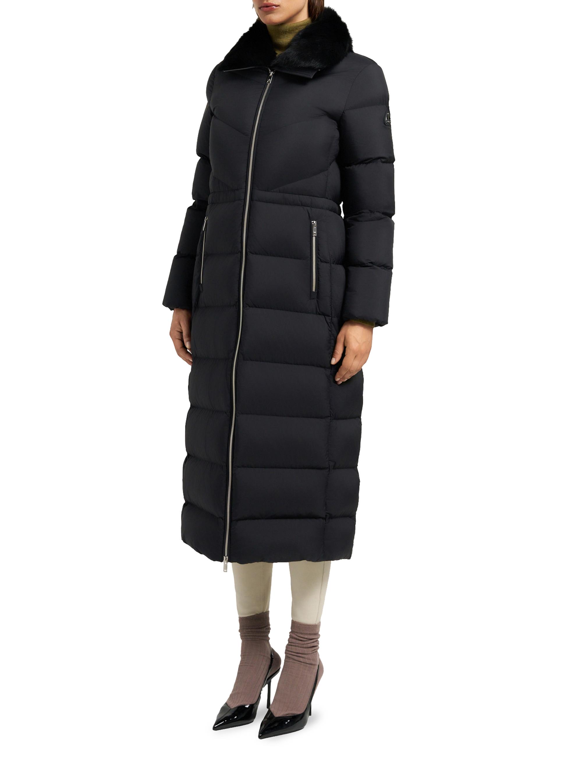 Fur-Collar Puffer Jacket