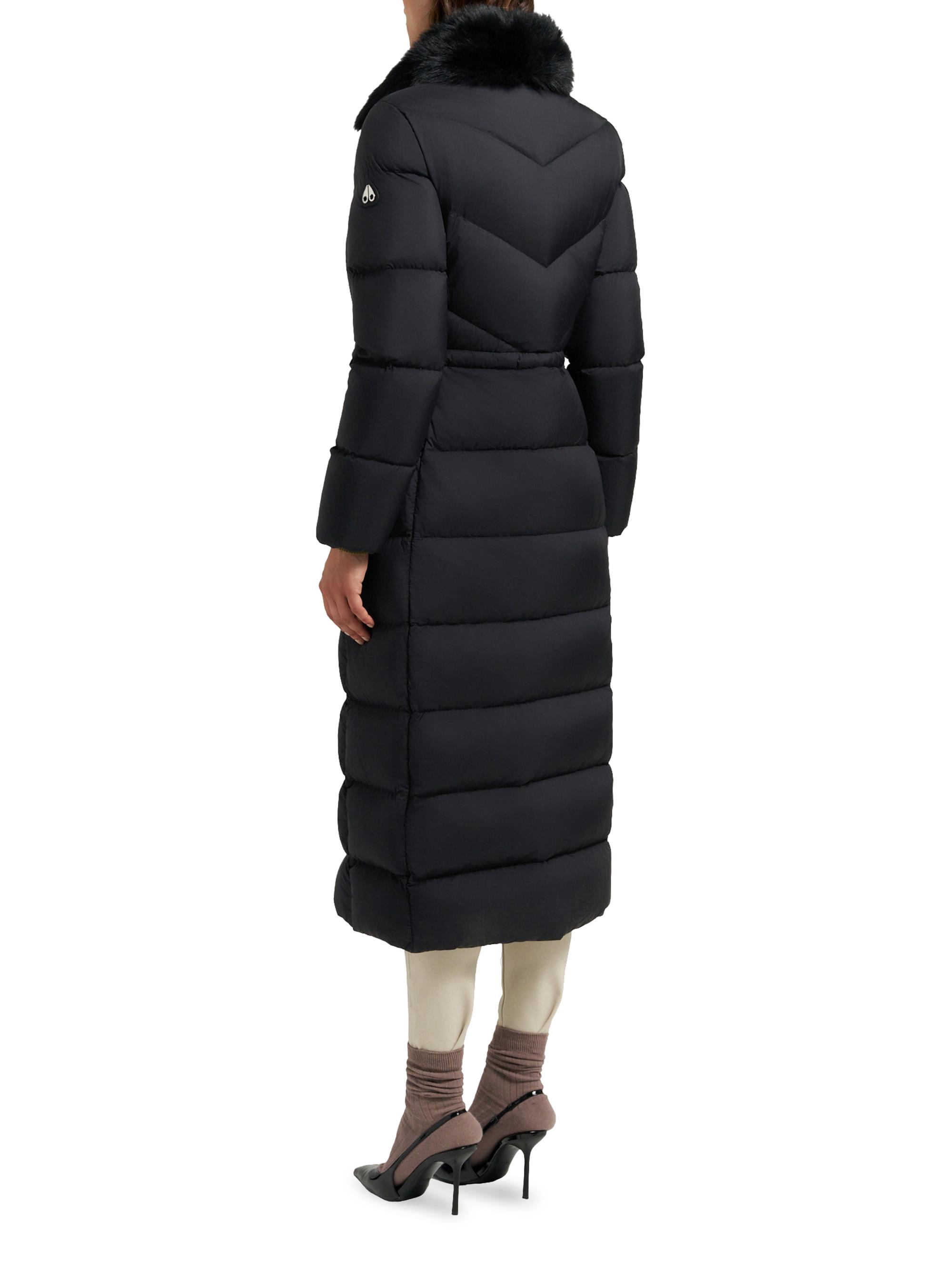 Fur-Collar Puffer Jacket