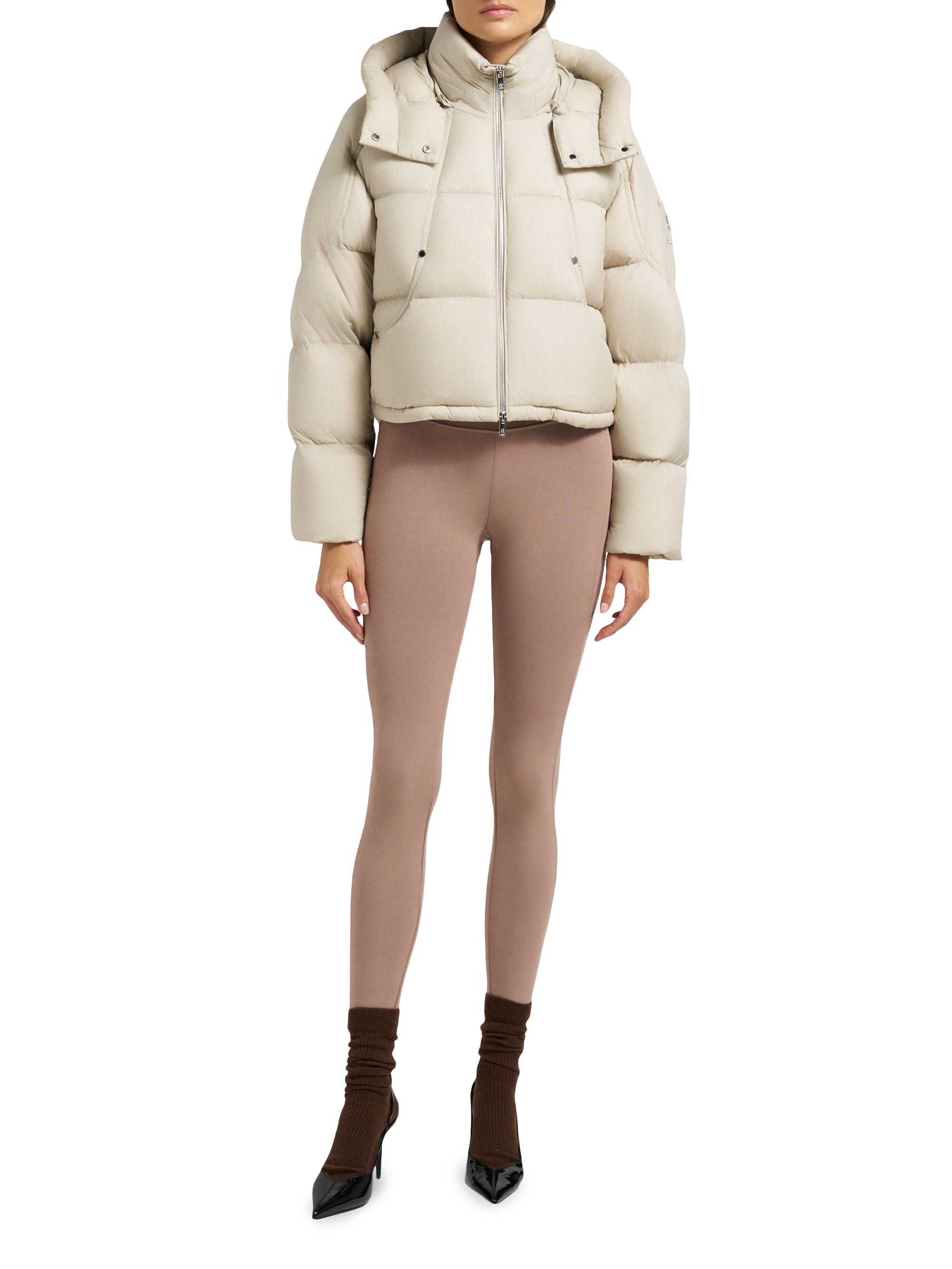 Moose Knuckles Akai Crop Puffer Jacket | Saks Fifth Avenue