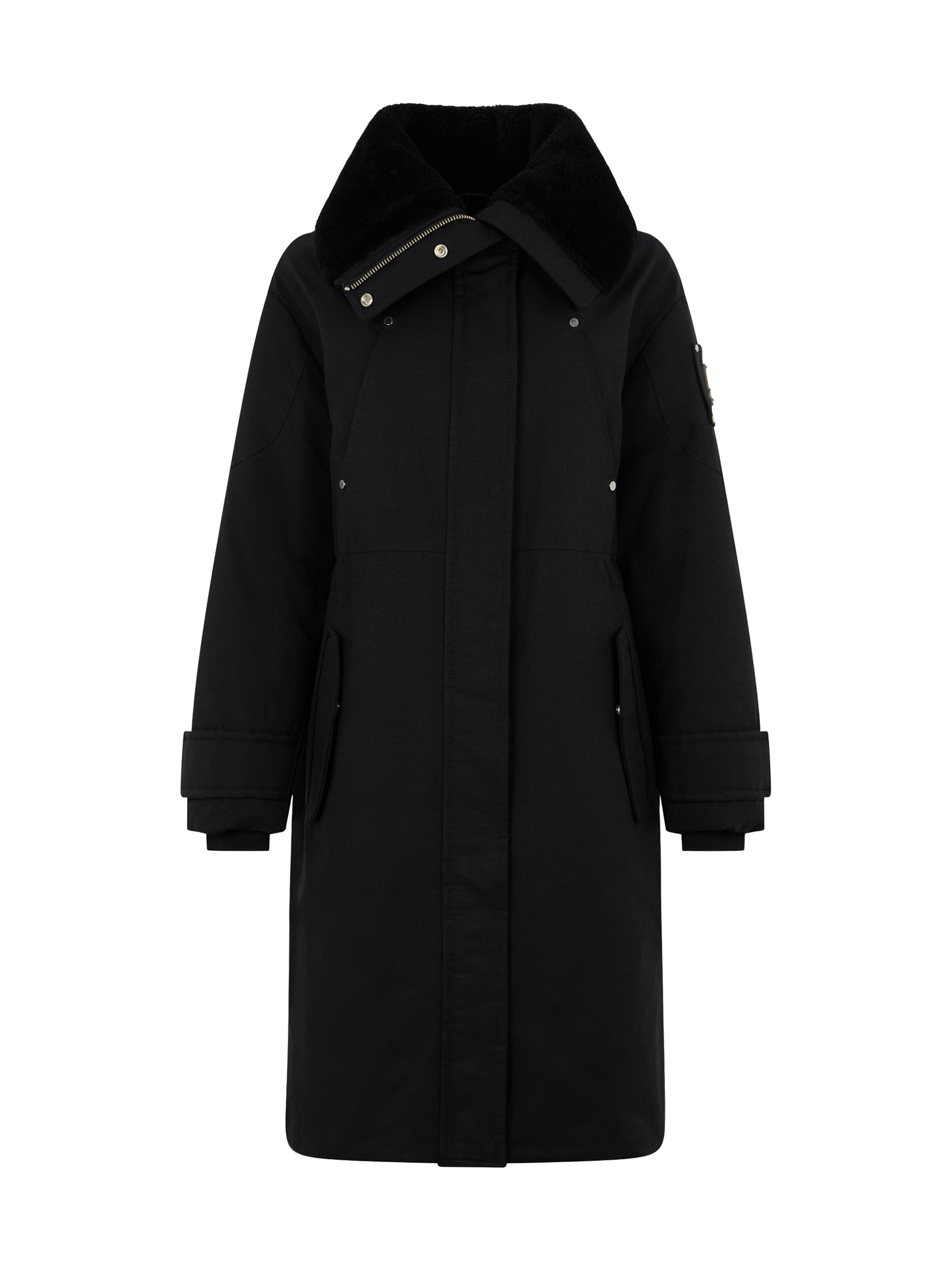 BLACK SIGN / KNUCKLE COAT ナックルコート Moose Knuckles Bunny Tolina Faux-Fur Trench Coat | Saks Fifth Avenue